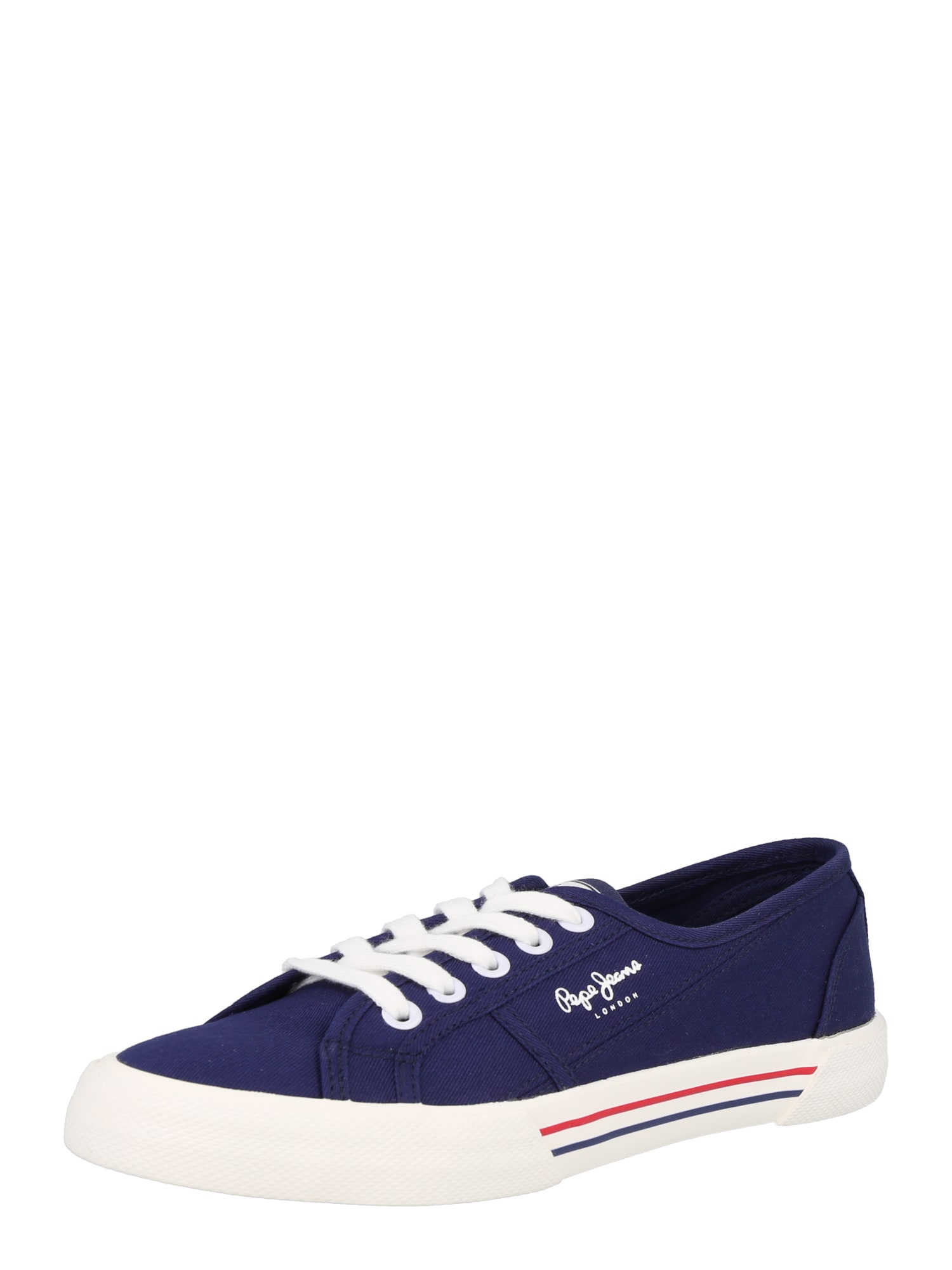 Pepe Jeans Nizke superge 'Brady'  temno modra / bela