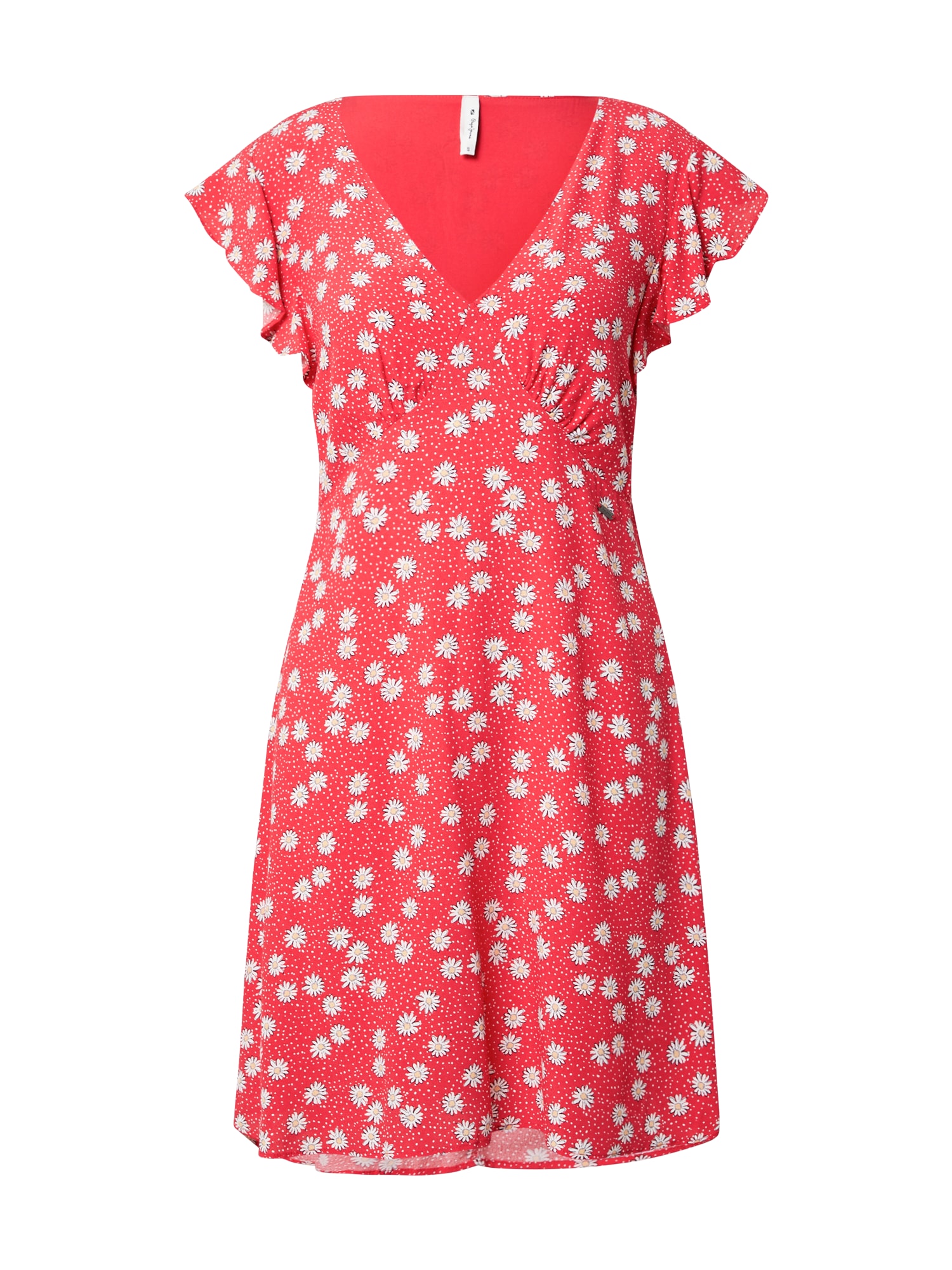 Pepe Jeans Obleka 'MILA'  rumena / rdeča / bela