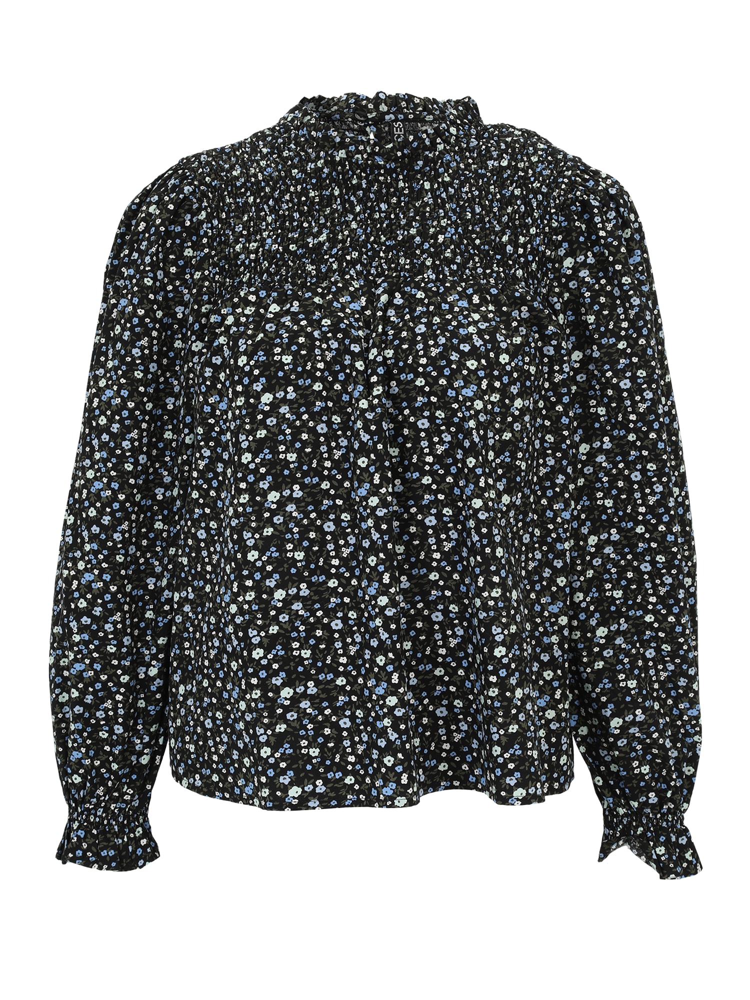 Pieces Petite Bluza 'HOPLINA'  mešane barve / črna