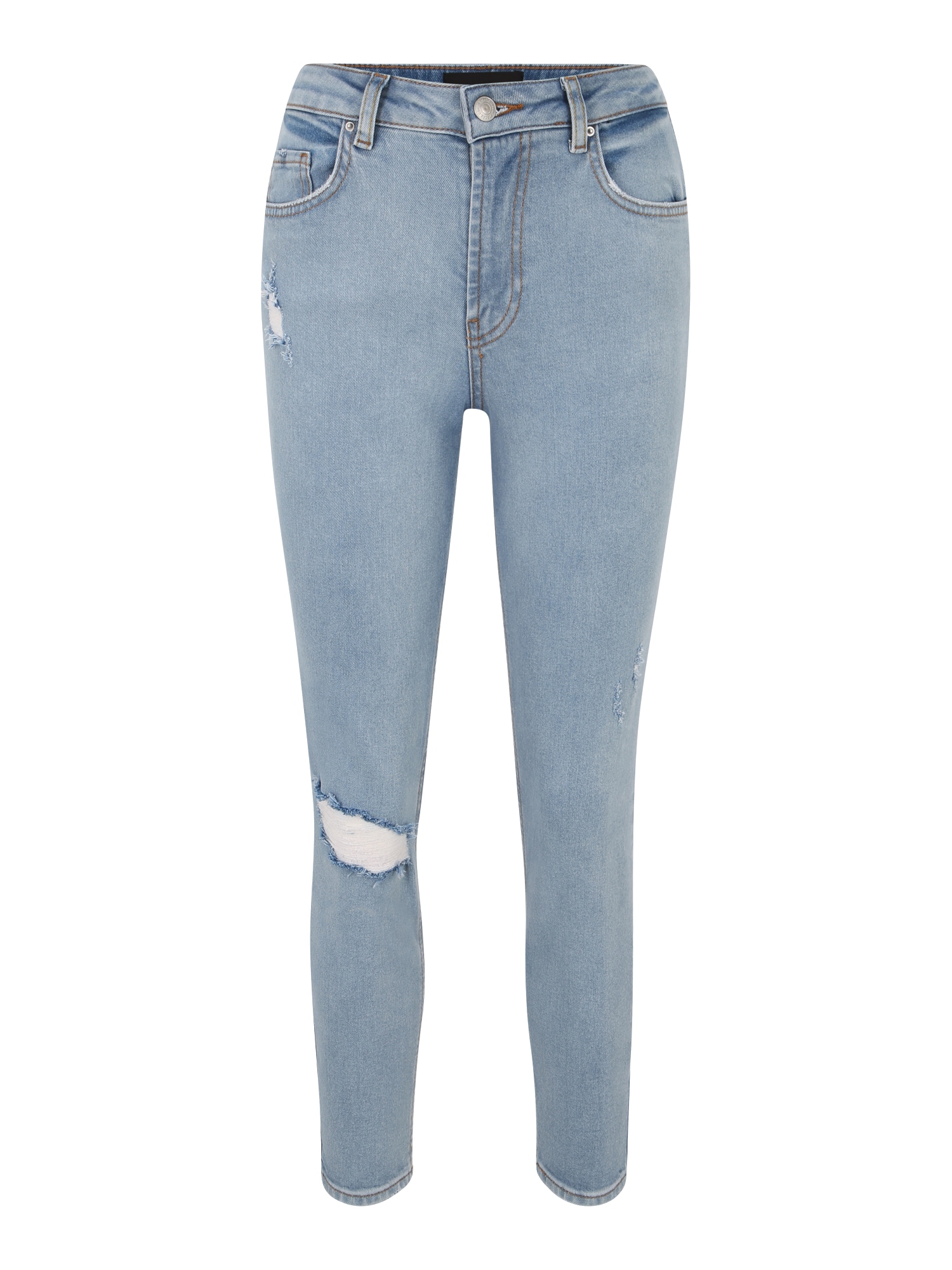 Pieces Petite Kavbojke 'Leah'  moder denim