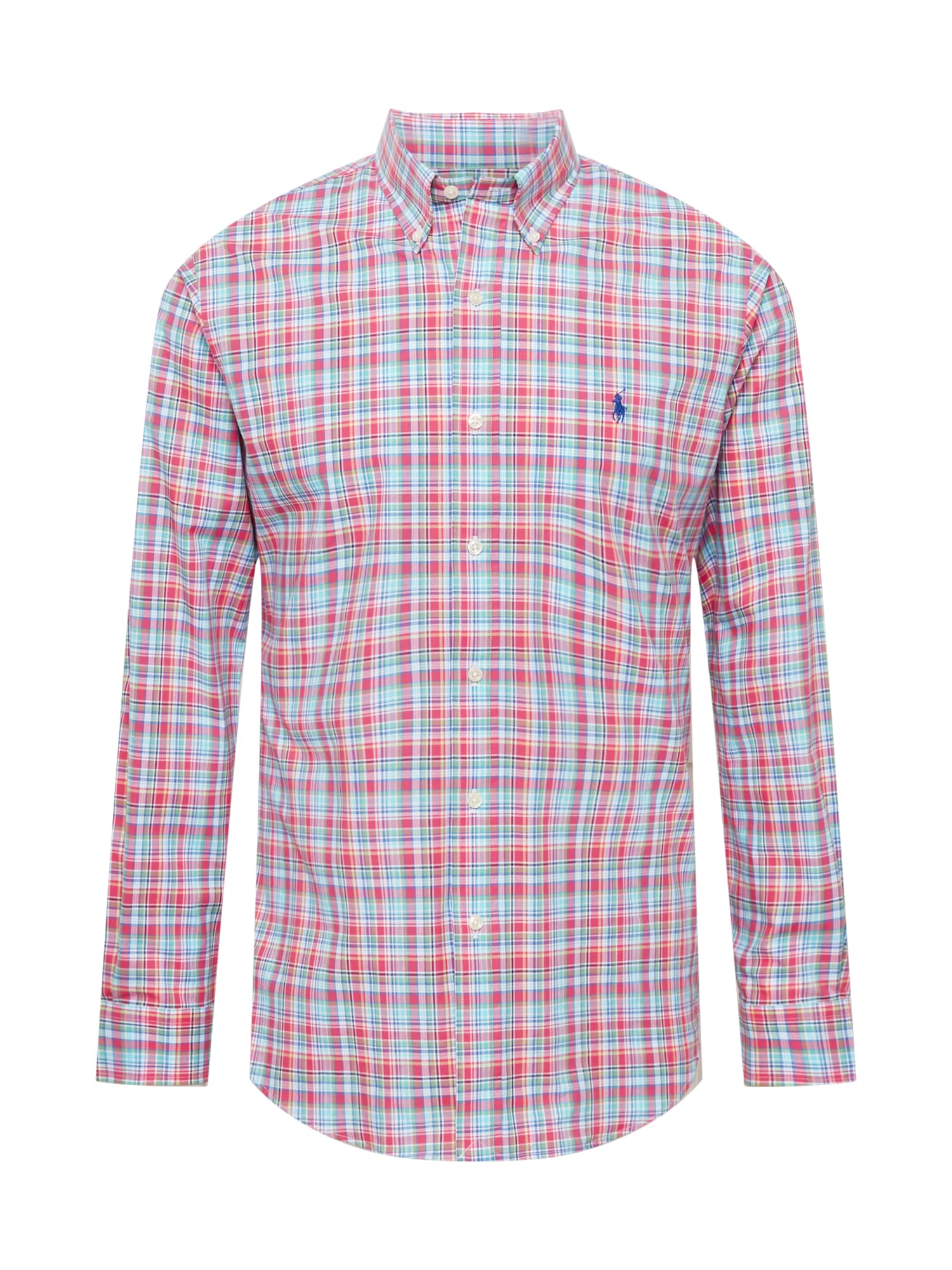 Polo Ralph Lauren Srajca  modra / svetlo modra / svetlo zelena / rdeča