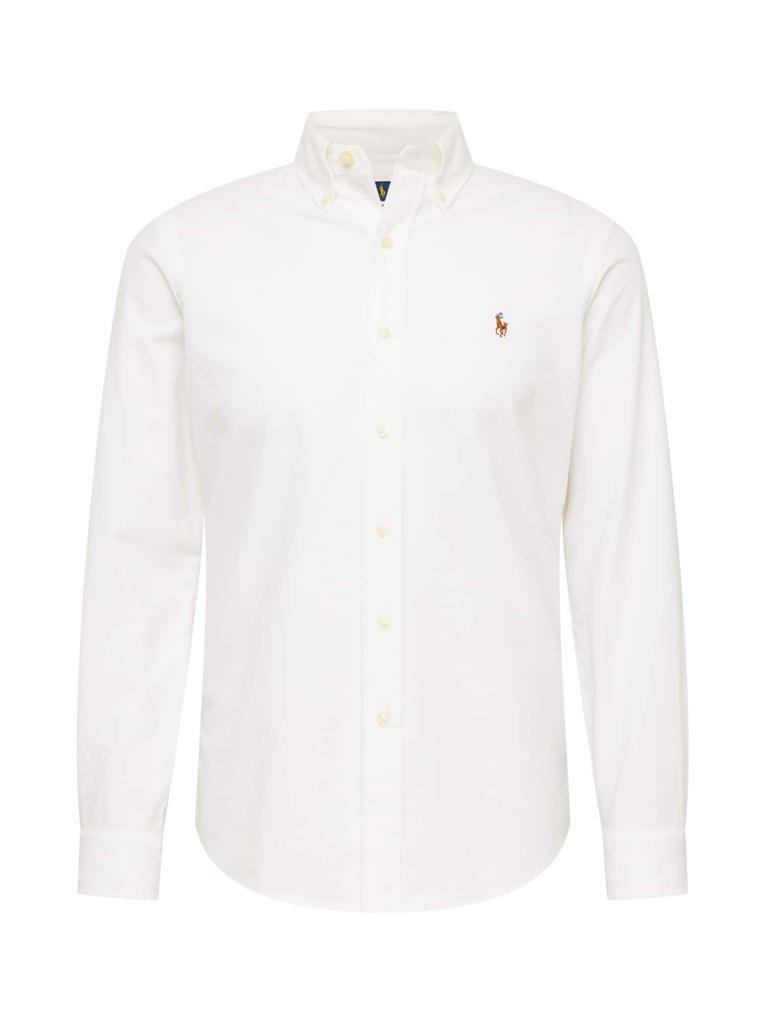 Polo Ralph Lauren Srajca  rjava / bela