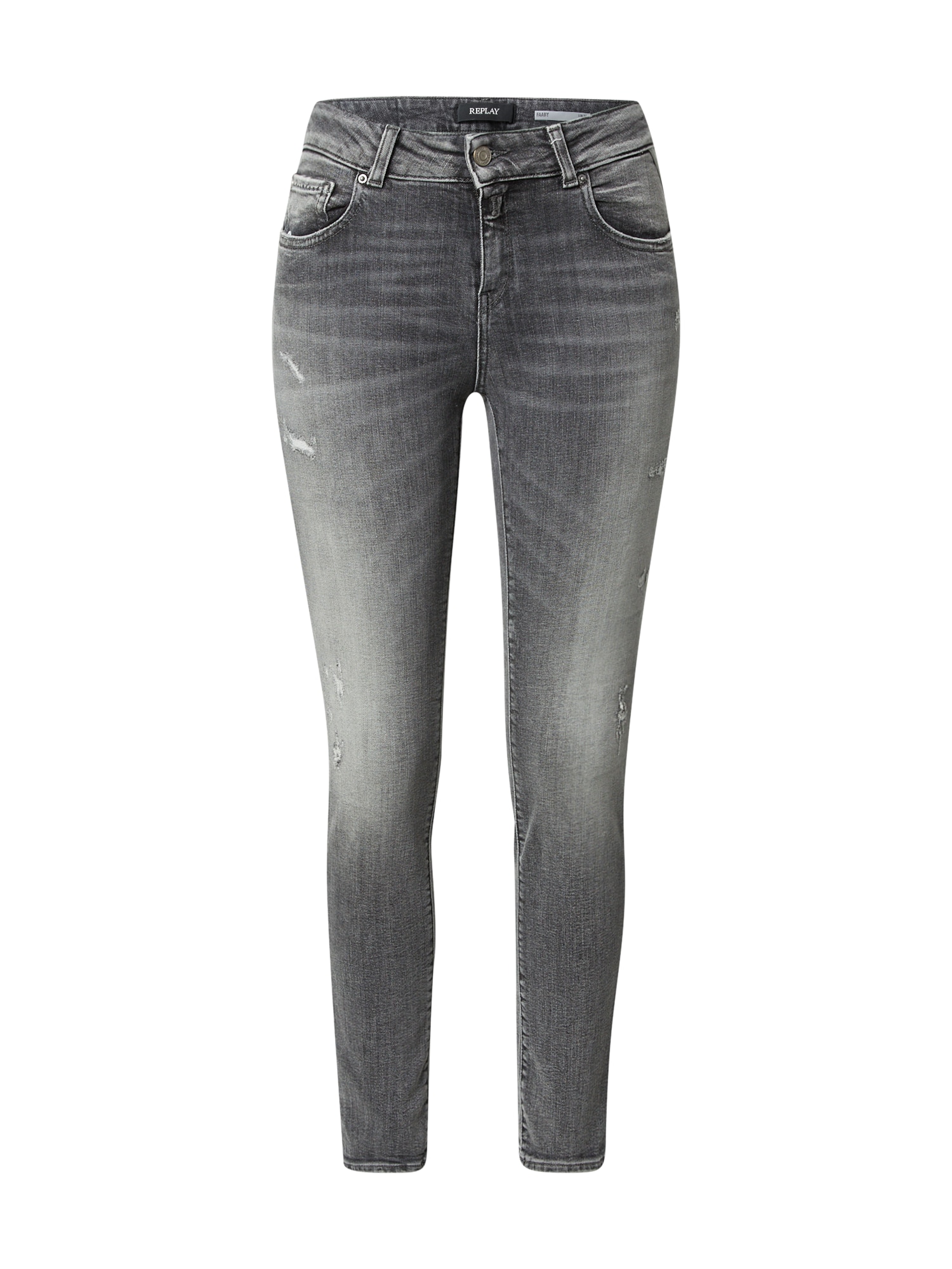 REPLAY Kavbojke 'FAABY'  siv denim