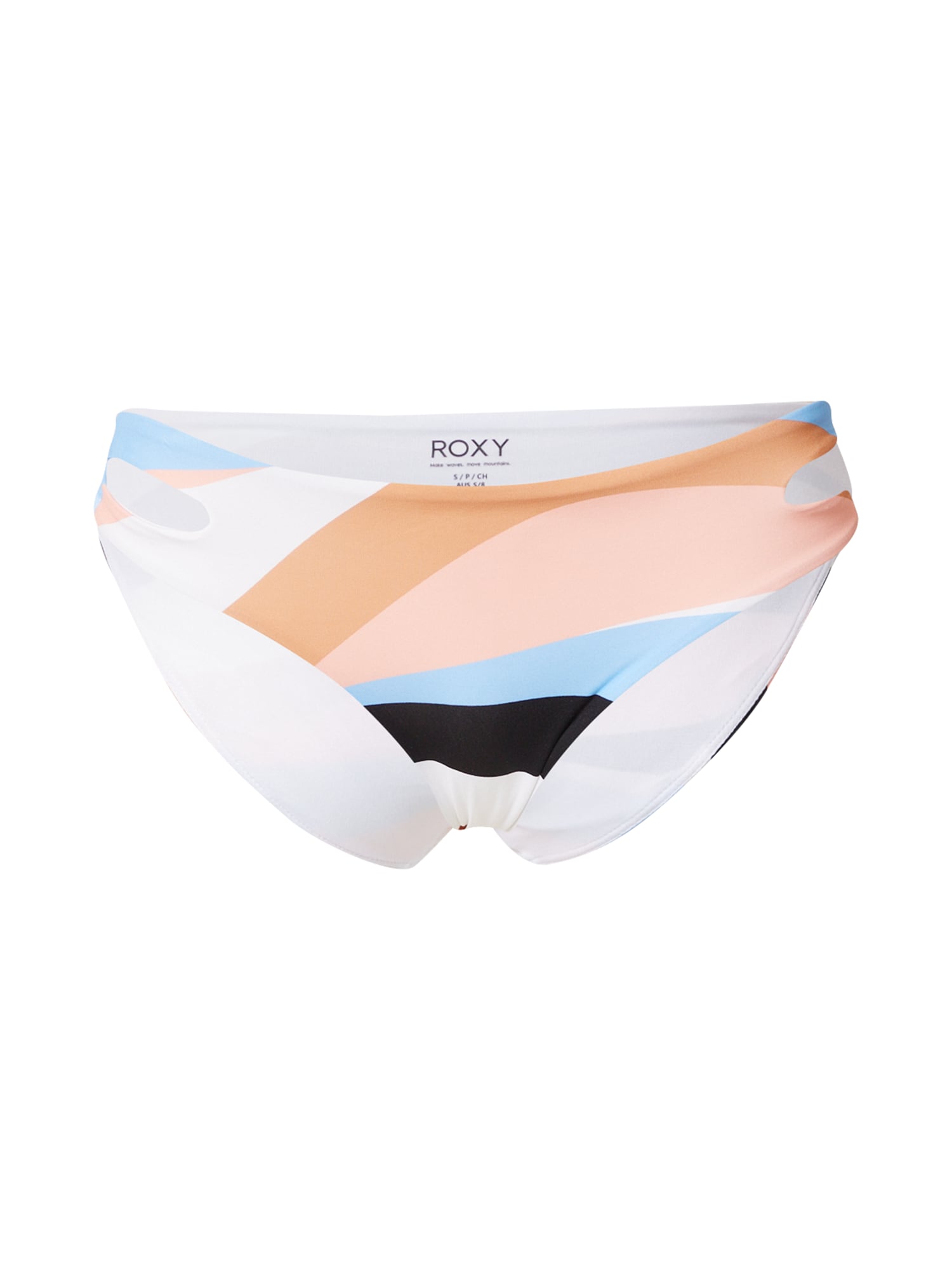 ROXY Bikini hlačke 'PARADISO'  svetlo modra / roza / staro roza / črna