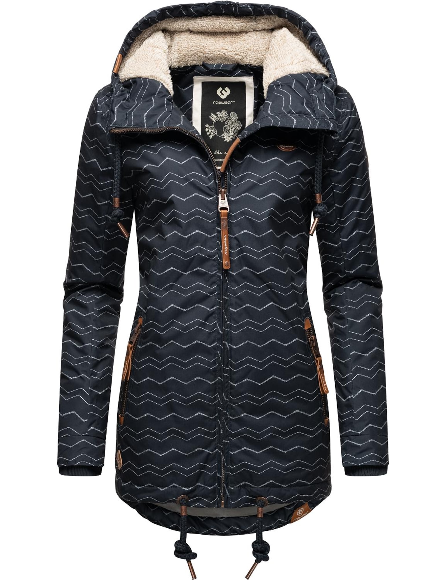 Ragwear Funkcionalna jakna 'Zuzka'  mornarska