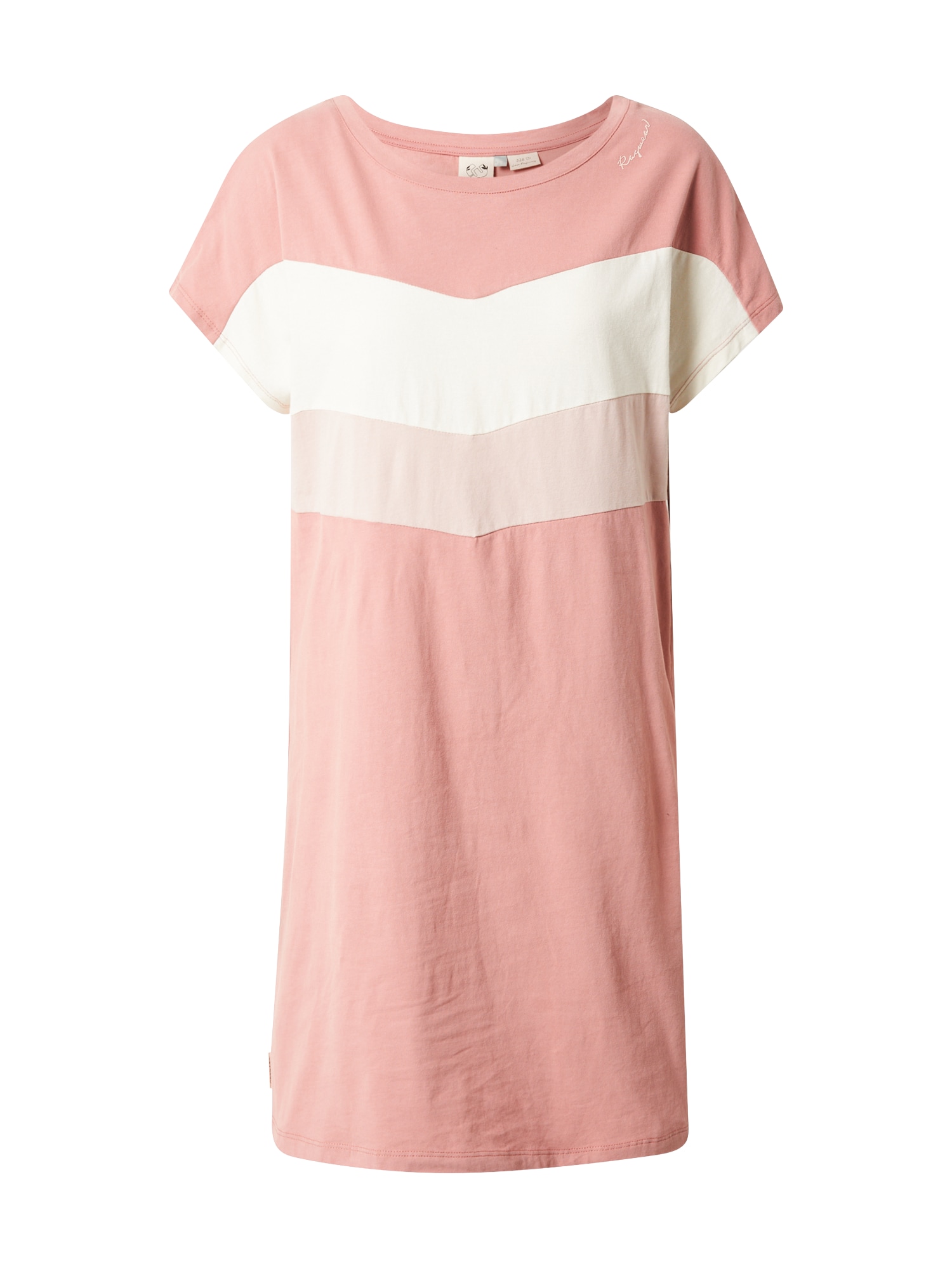 Ragwear Obleka 'ONDA'  roza / puder / bela