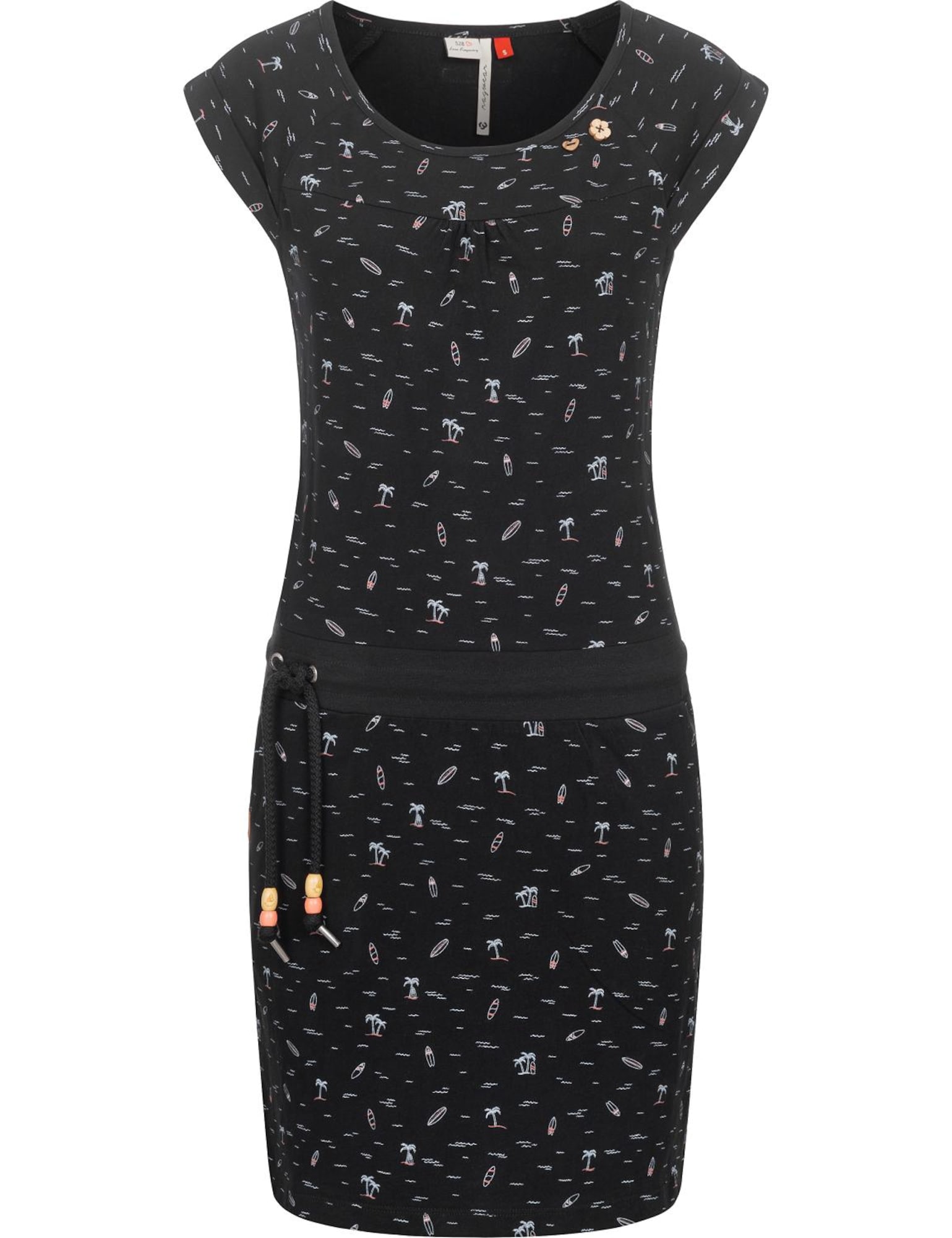 Ragwear Poletna obleka 'Penelope'  črna