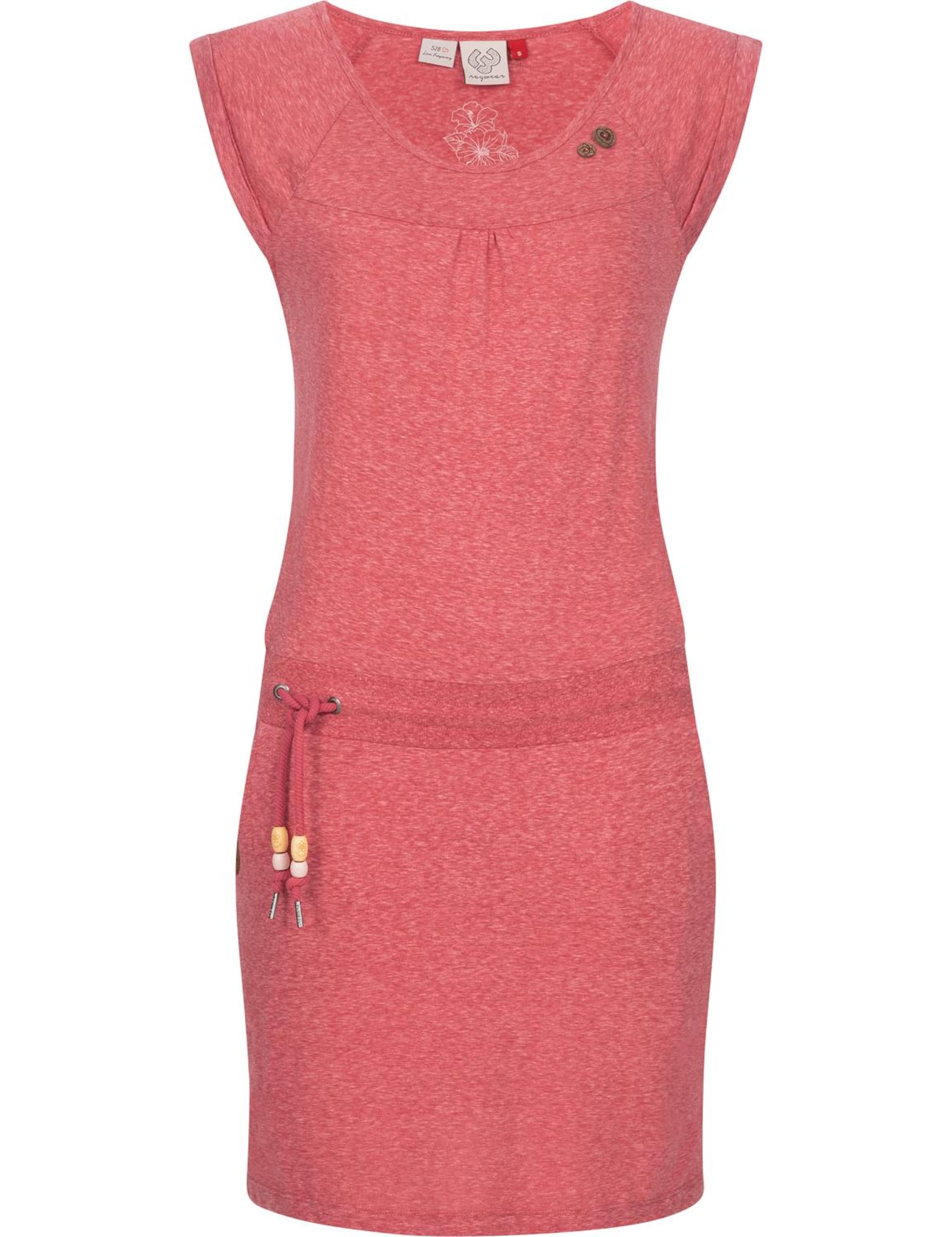 Ragwear Poletna obleka 'Penelope'  pastelno rdeča