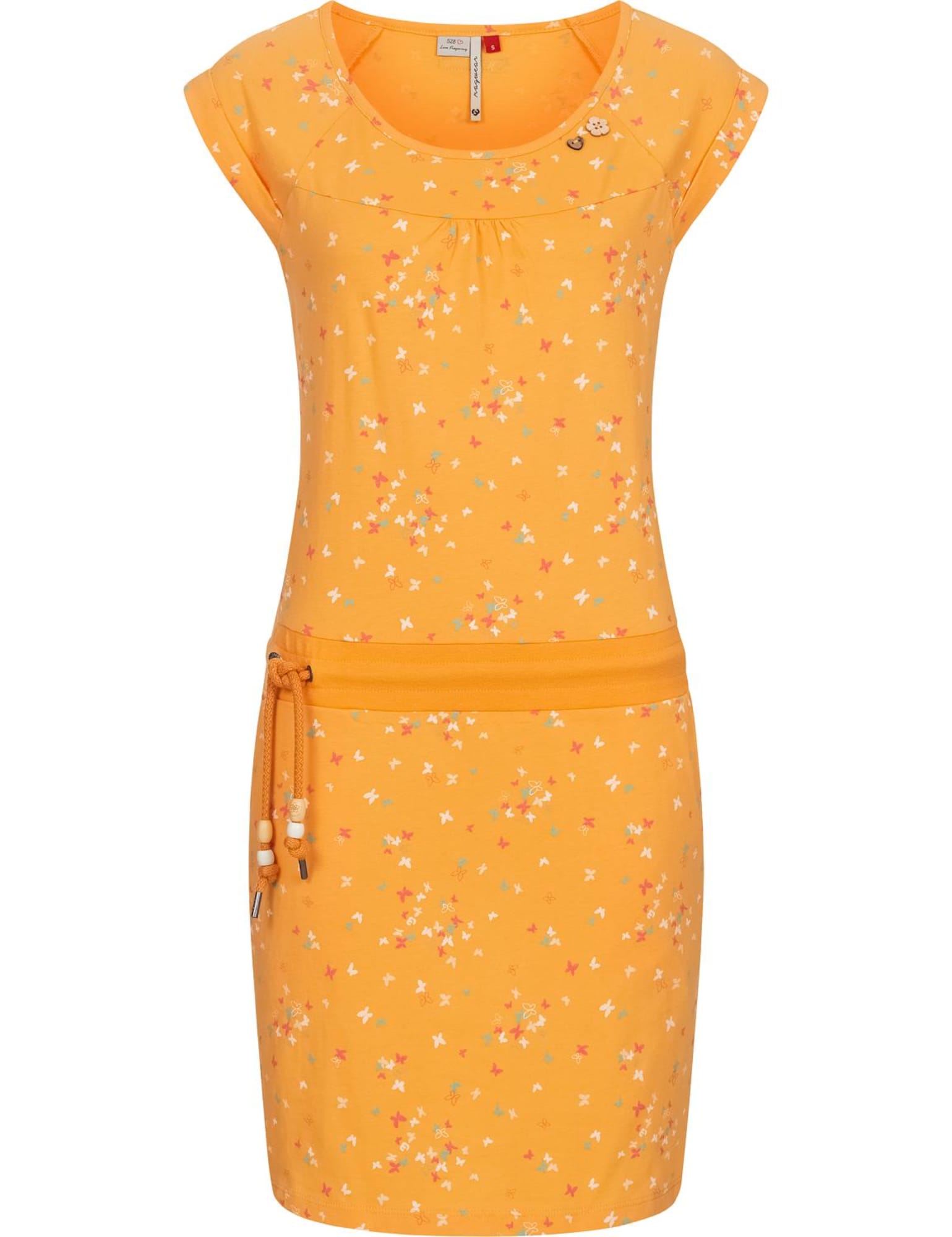 Ragwear Poletna obleka 'Penelope'  pastelno zelena / korala / svetlo oranžna / bela