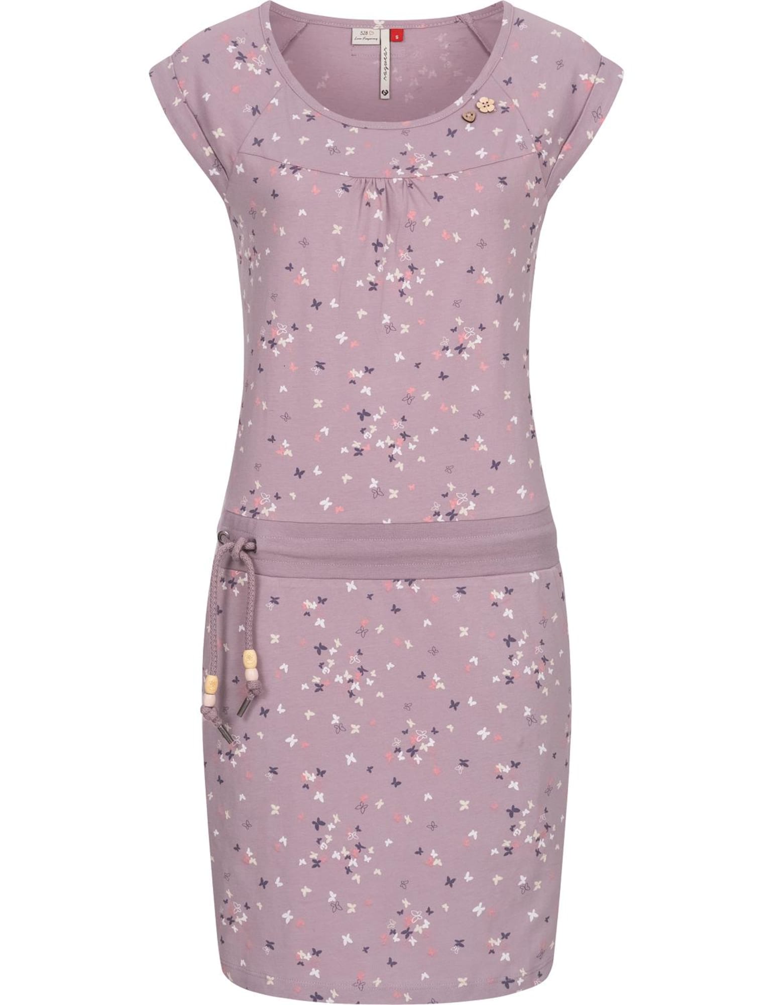 Ragwear Poletna obleka 'Penelope'  svetlo lila / temno liila / roza / bela