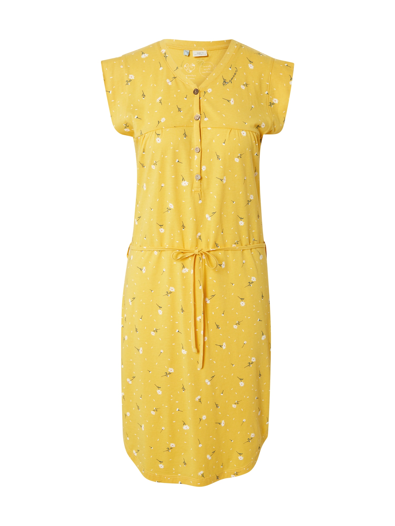 Ragwear Poletna obleka 'ZOFKA'  rumena / zelena / bela