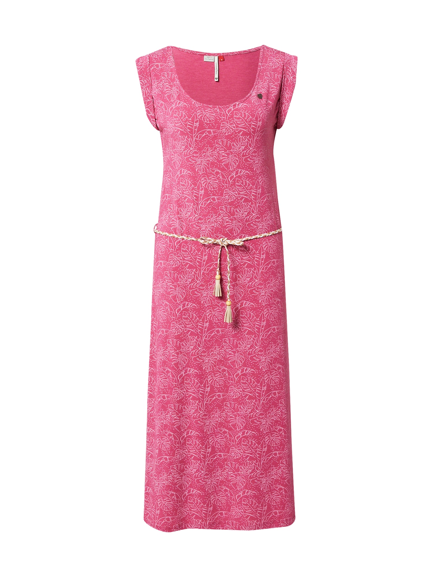 Ragwear Poletna obleka  magenta / bela