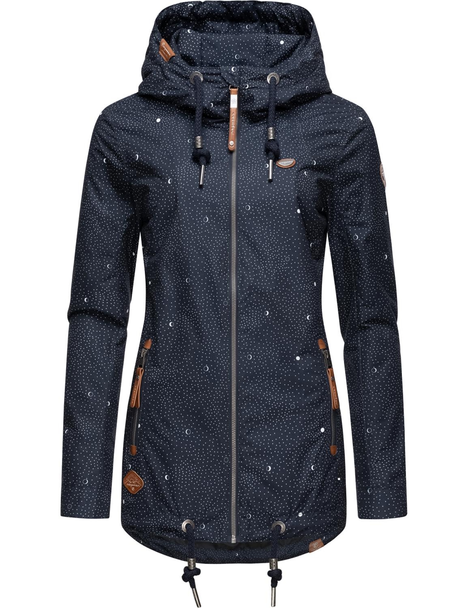 Ragwear Prehodna jakna 'Zuzka'  mornarska / bela