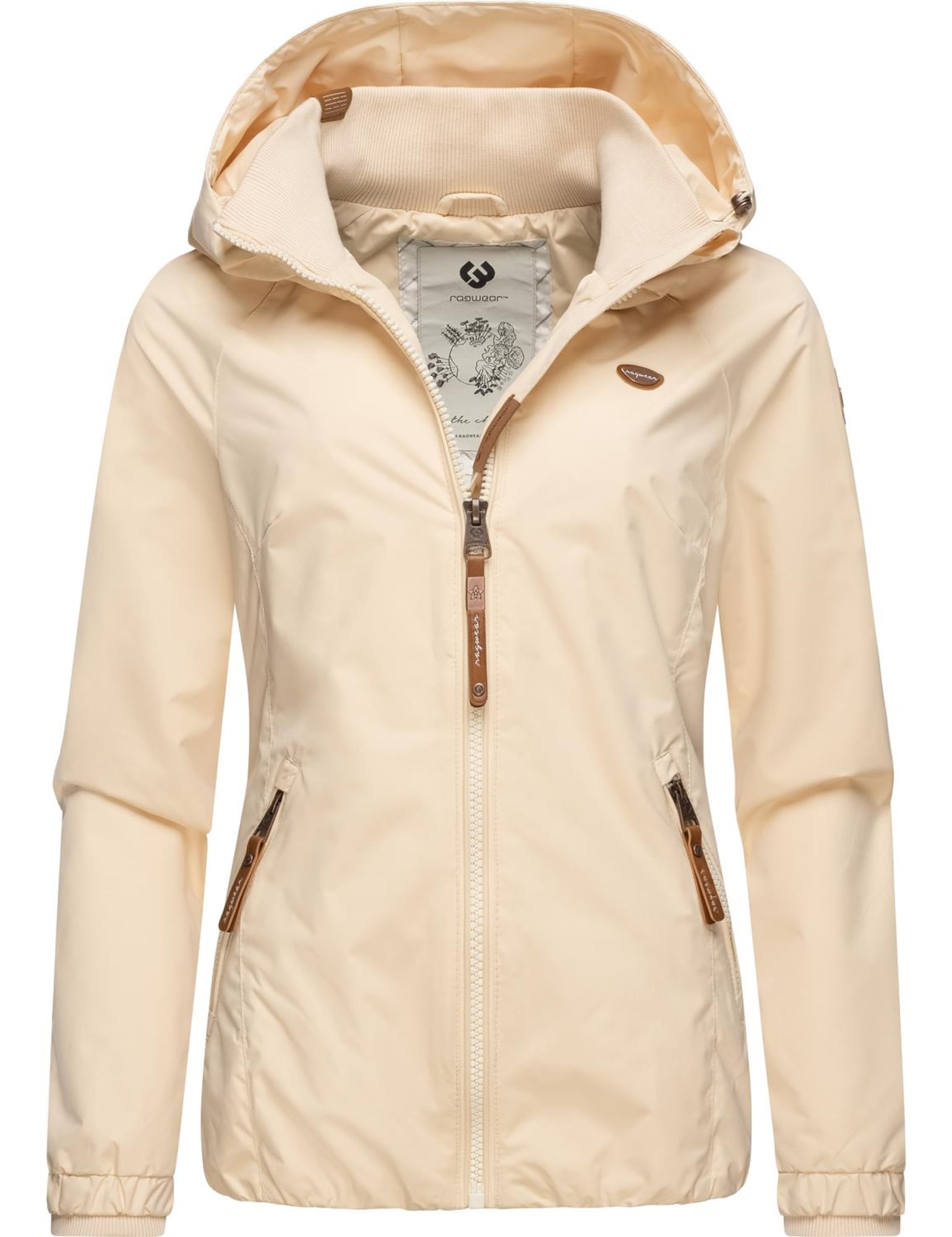 Ragwear Zimska jakna 'Dizzie'  kremna