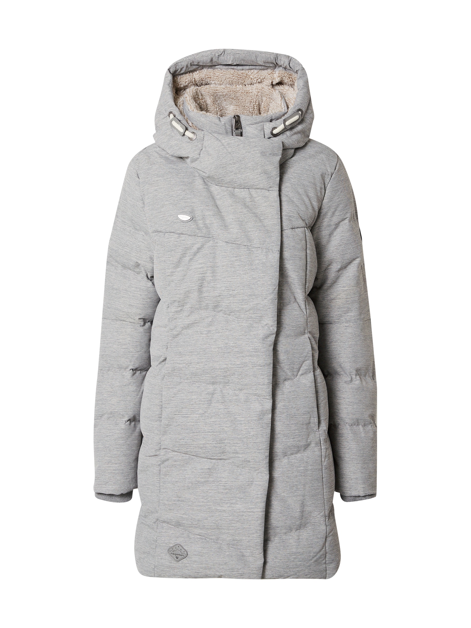 Ragwear Zimski plašč 'Pavla'  pegasto siva