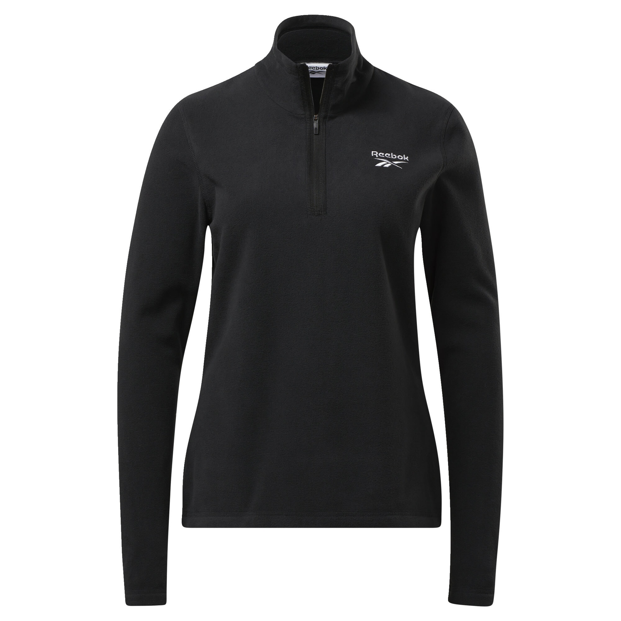 Reebok Sport Športen pulover  črna / bela