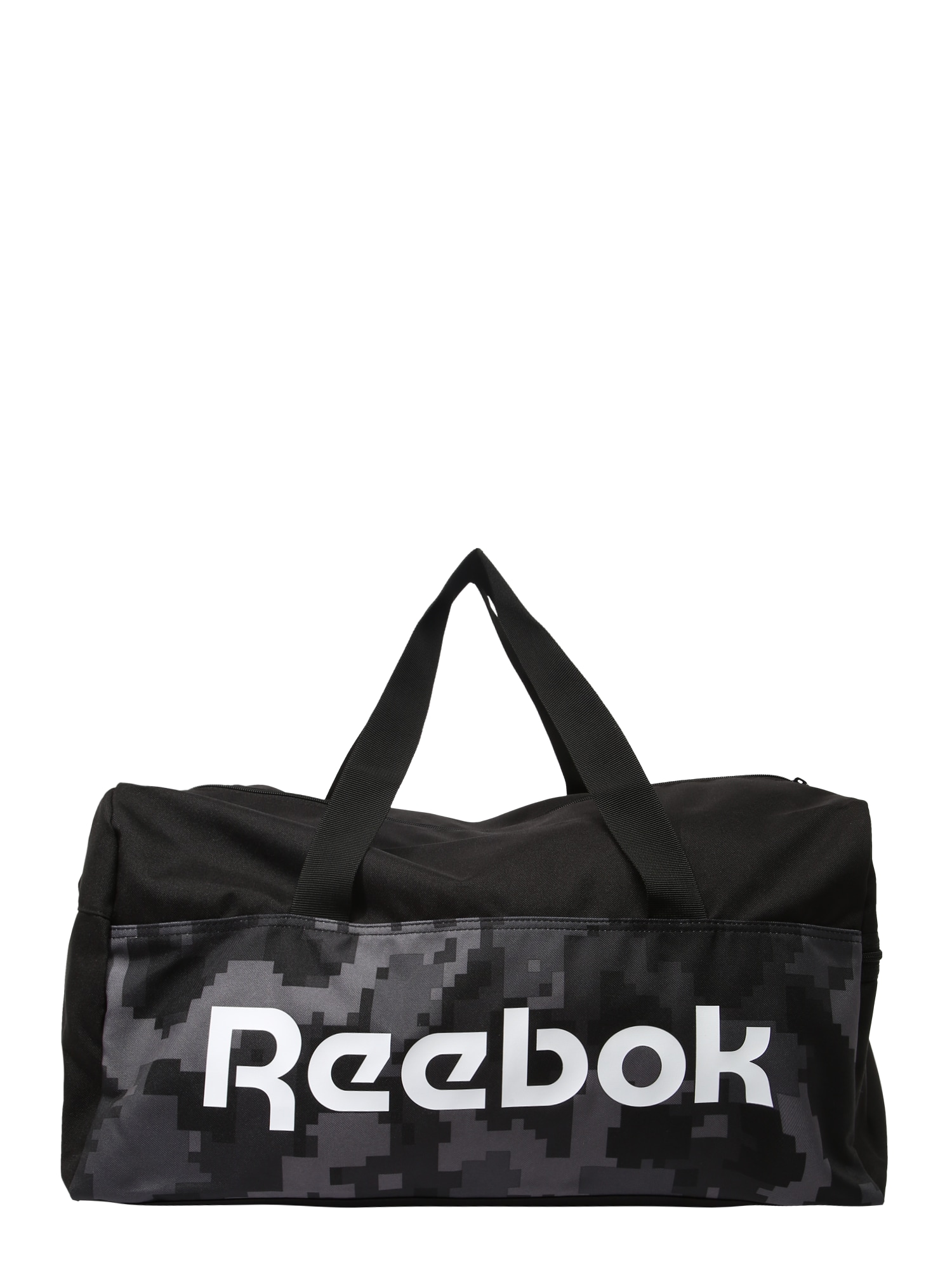 Reebok Sport Športna torba  siva / črna / bela