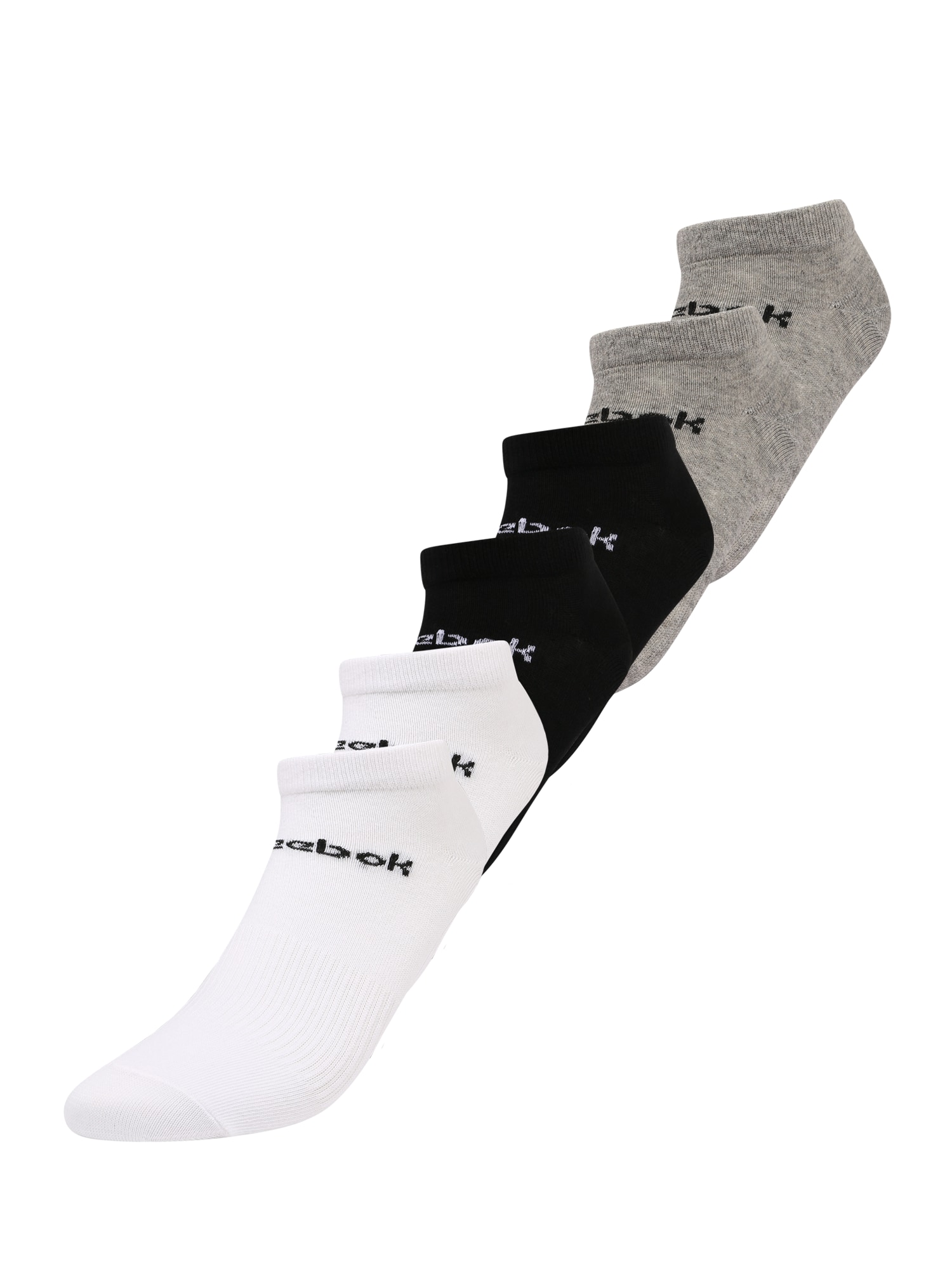 Reebok Sport Športne nogavice  siva / črna / bela