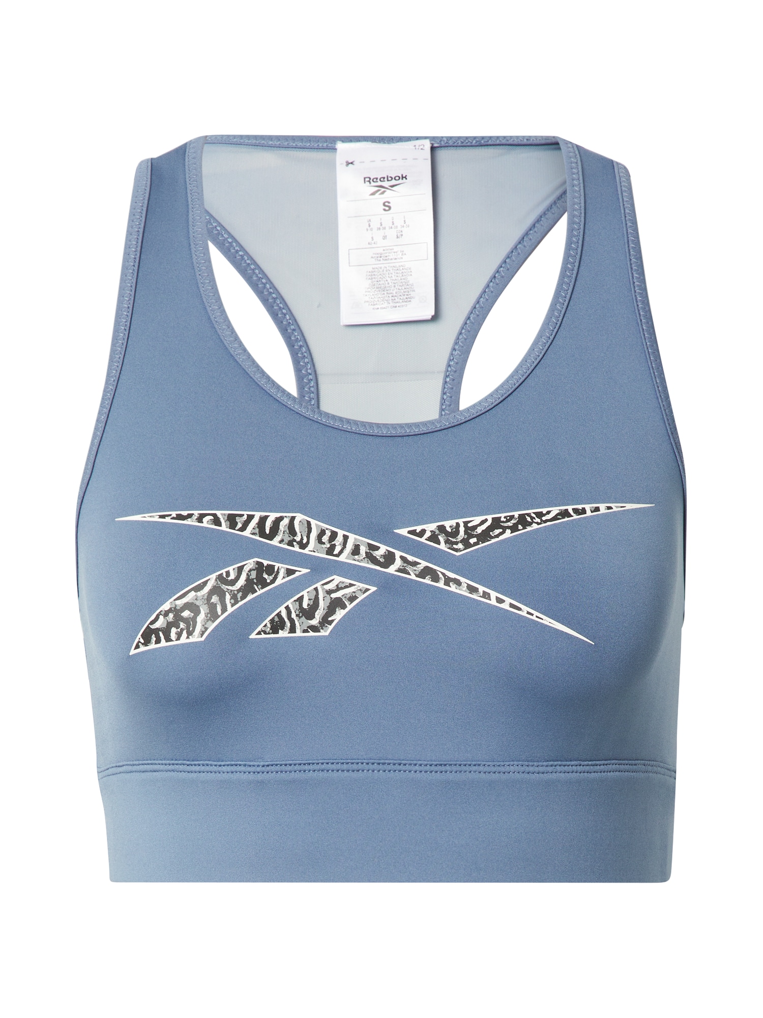 Reebok Sport Športni nederček 'Modern Safari'  dimno modra / siva / črna / bela