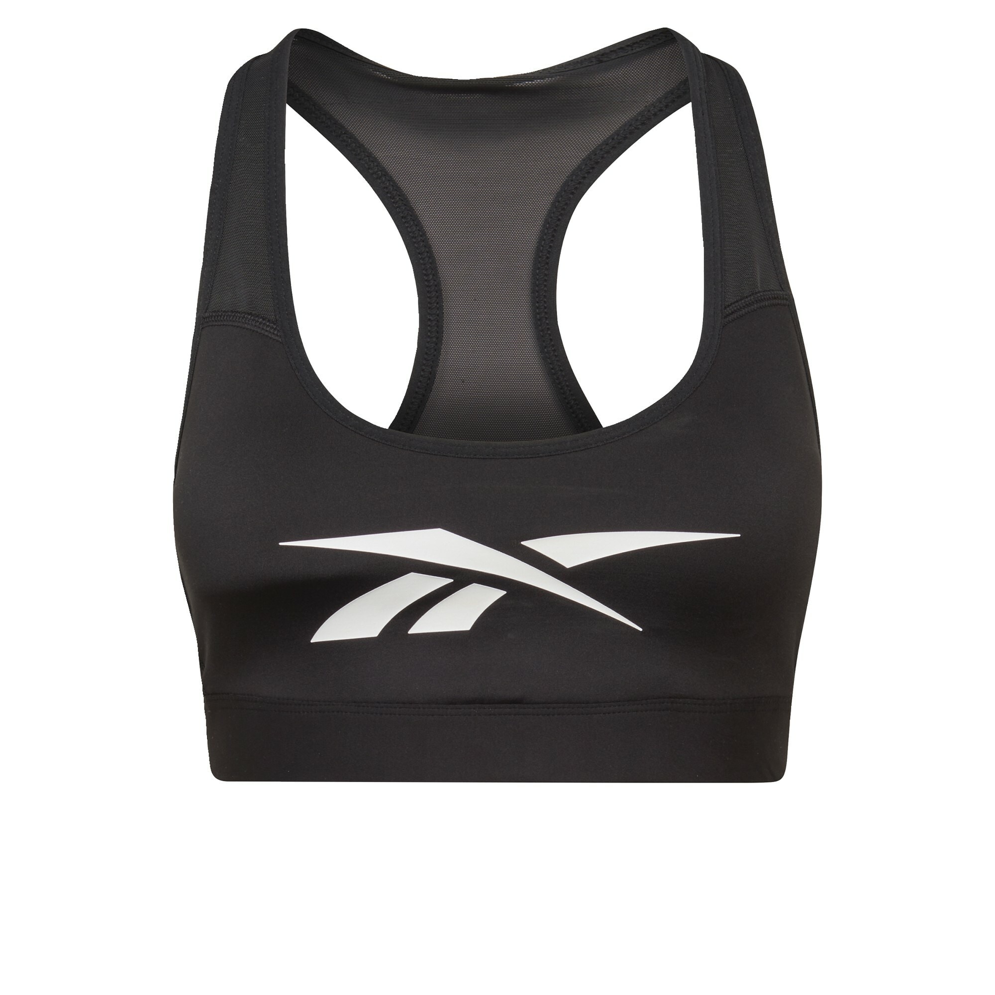 Reebok Sport Športni nederček  črna / bela
