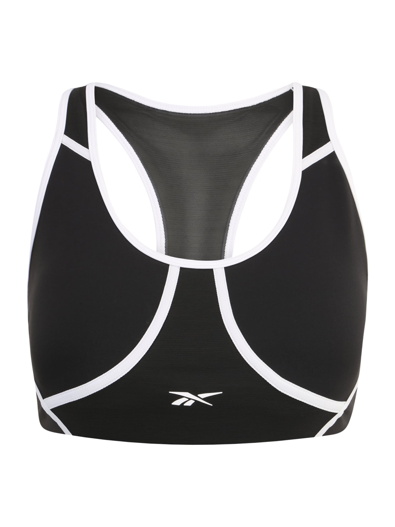 Reebok Sport Športni nederček  črna / bela