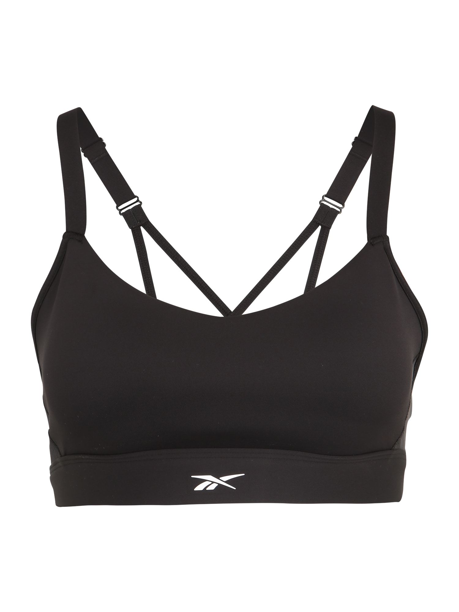 Reebok Sport Športni nederček  črna / bela
