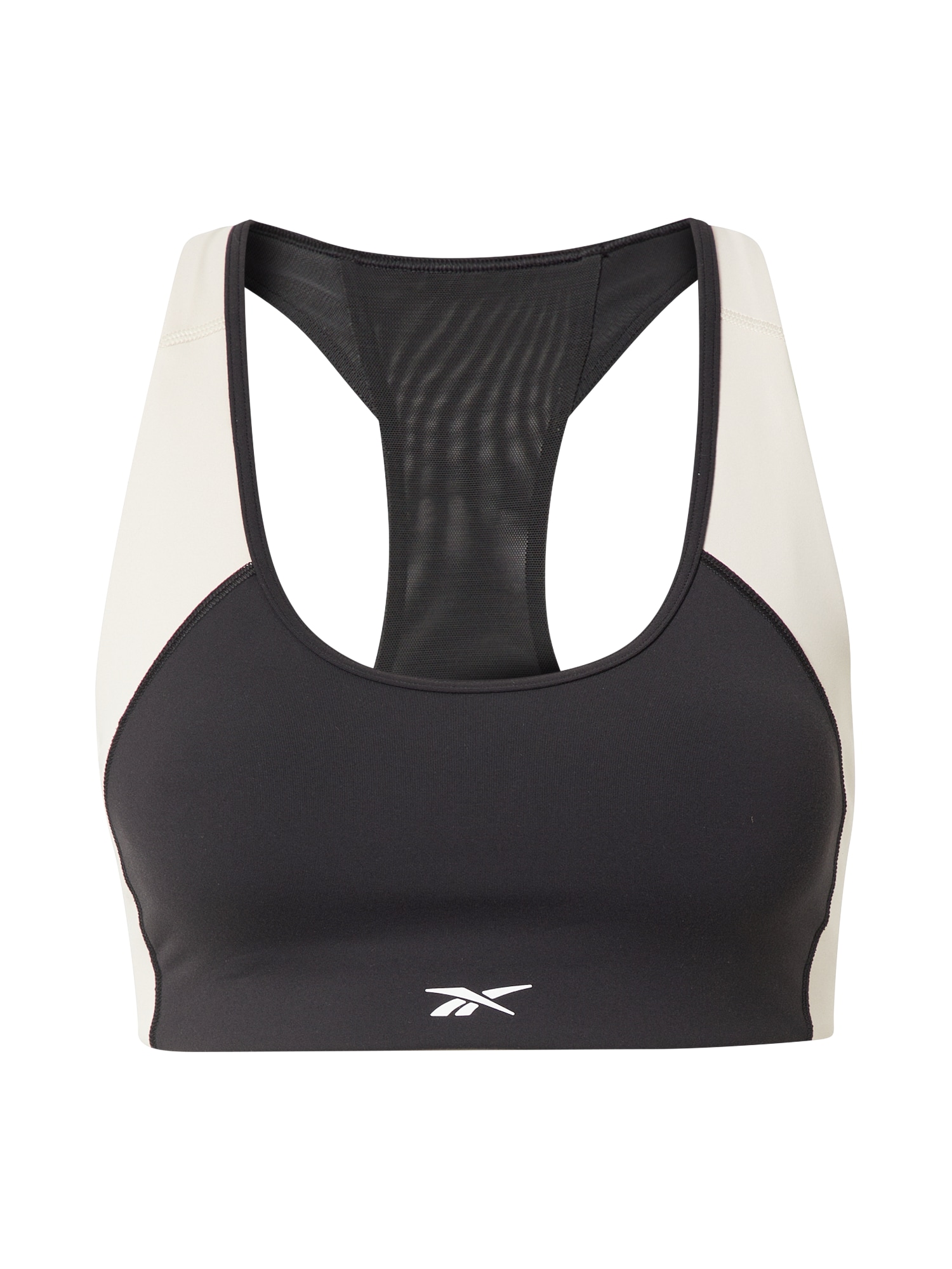 Reebok Sport Športni nederček  črna / bela
