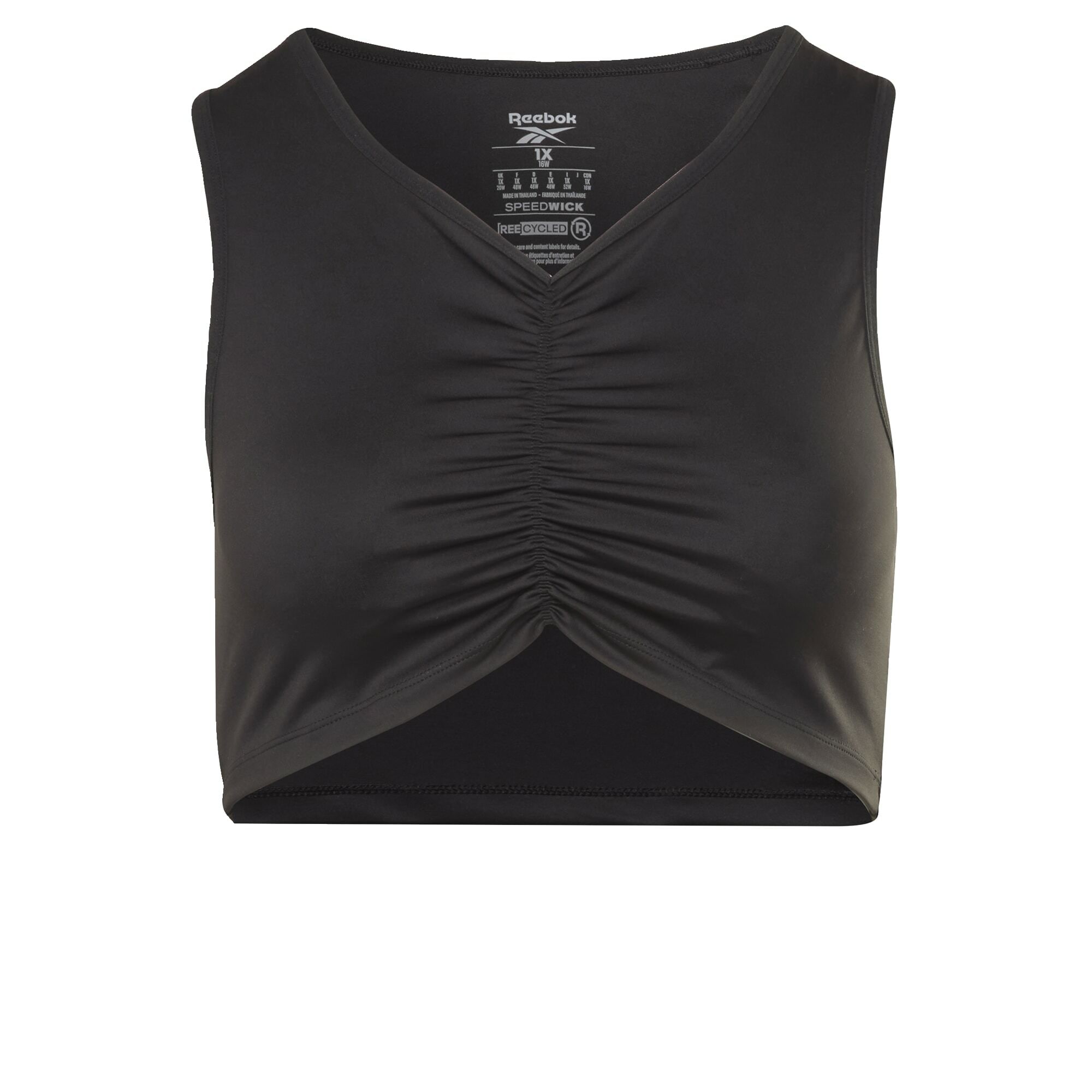 Reebok Sport Športni top  črna