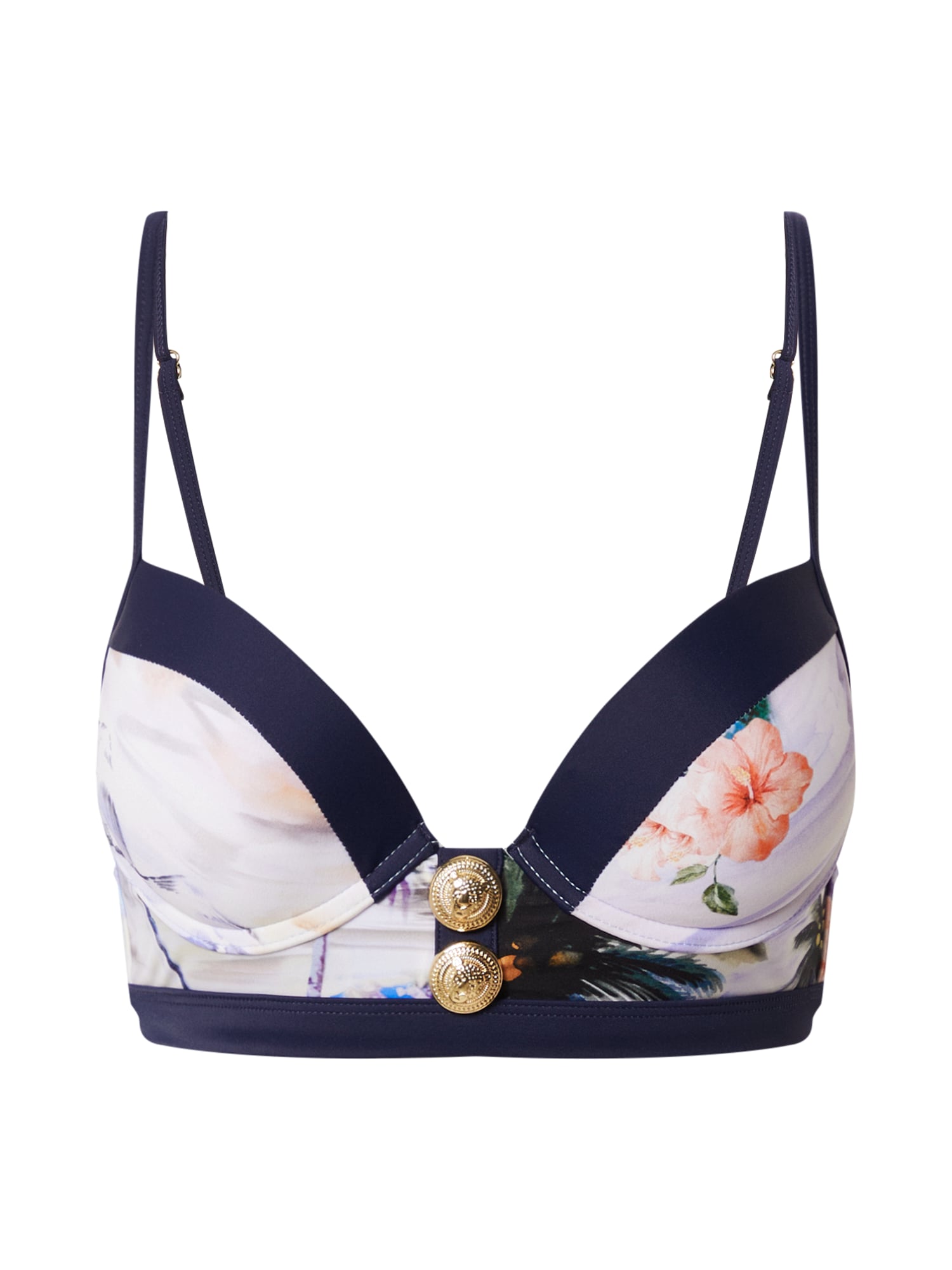 River Island Nedrček  mornarska / svetlo modra / zelena / lila