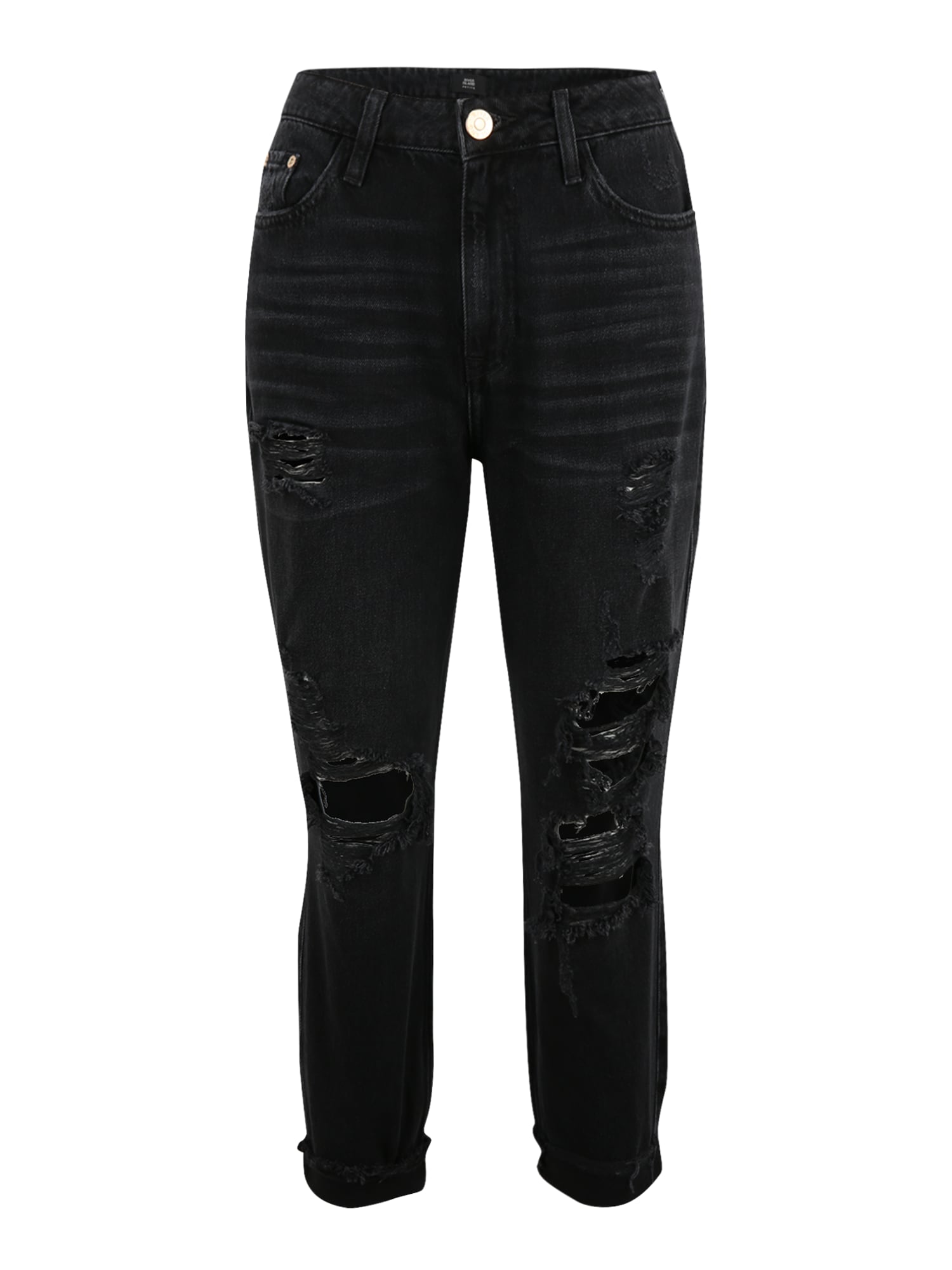 River Island Petite Kavbojke 'Carrie Russel'  črn denim
