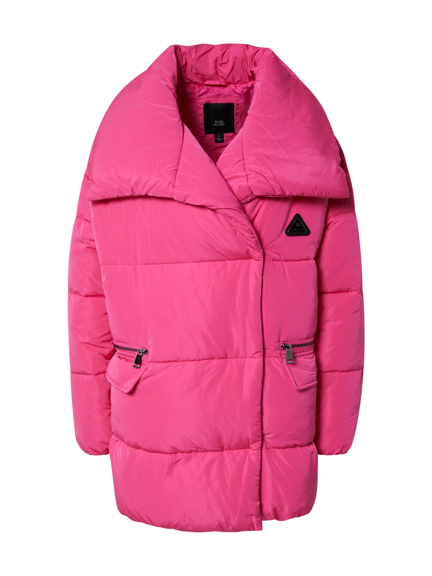 River Island Zimska jakna  roza