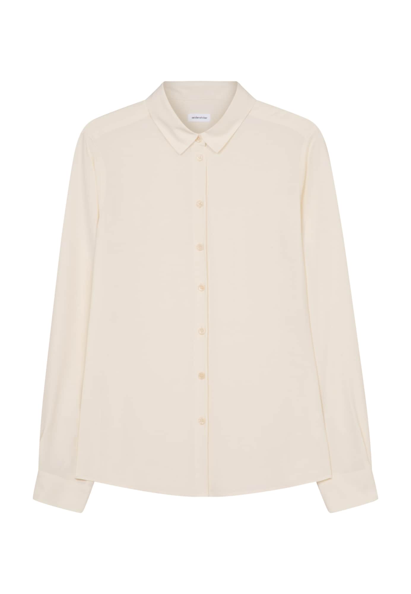 SEIDENSTICKER Bluza 'Schwarze Rose'  ecru
