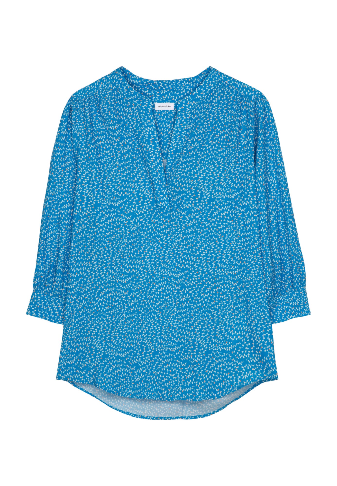 SEIDENSTICKER Bluza  modra / rjava / bela