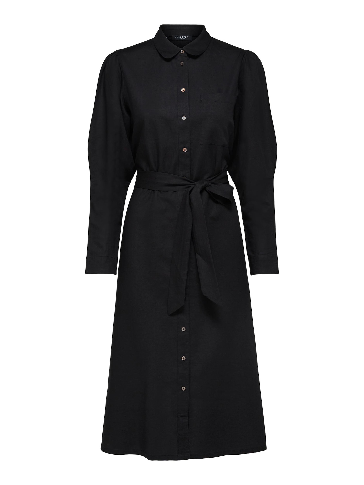 SELECTED FEMME Dolga srajca  črna