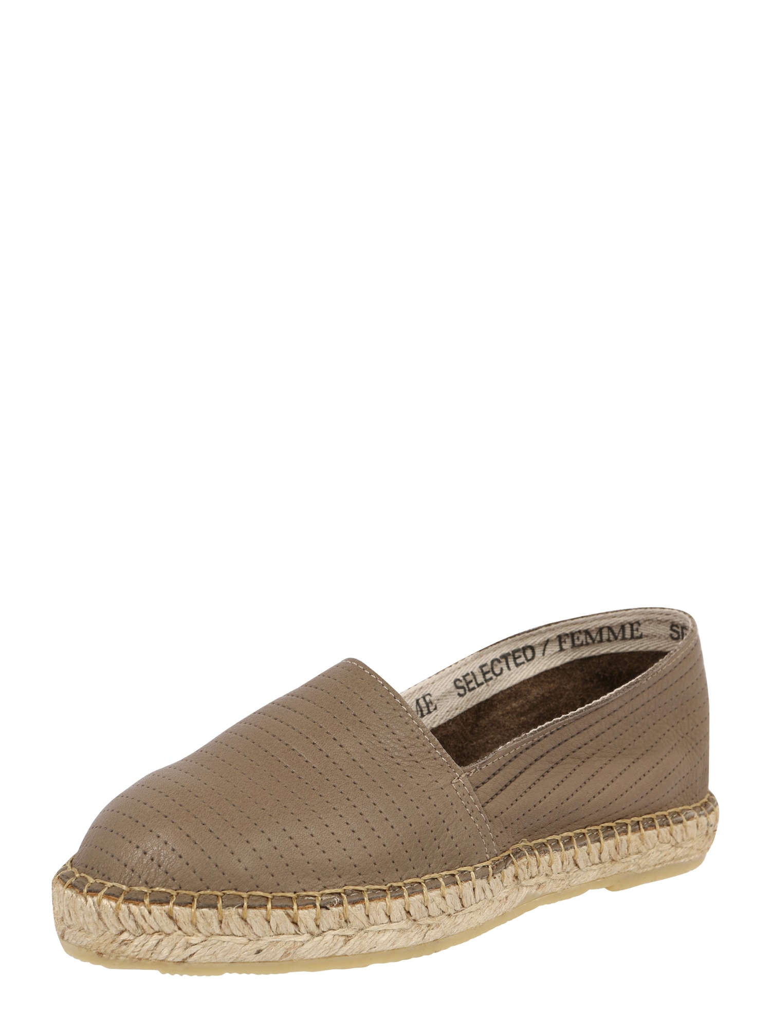 SELECTED FEMME Espadrile  rjava