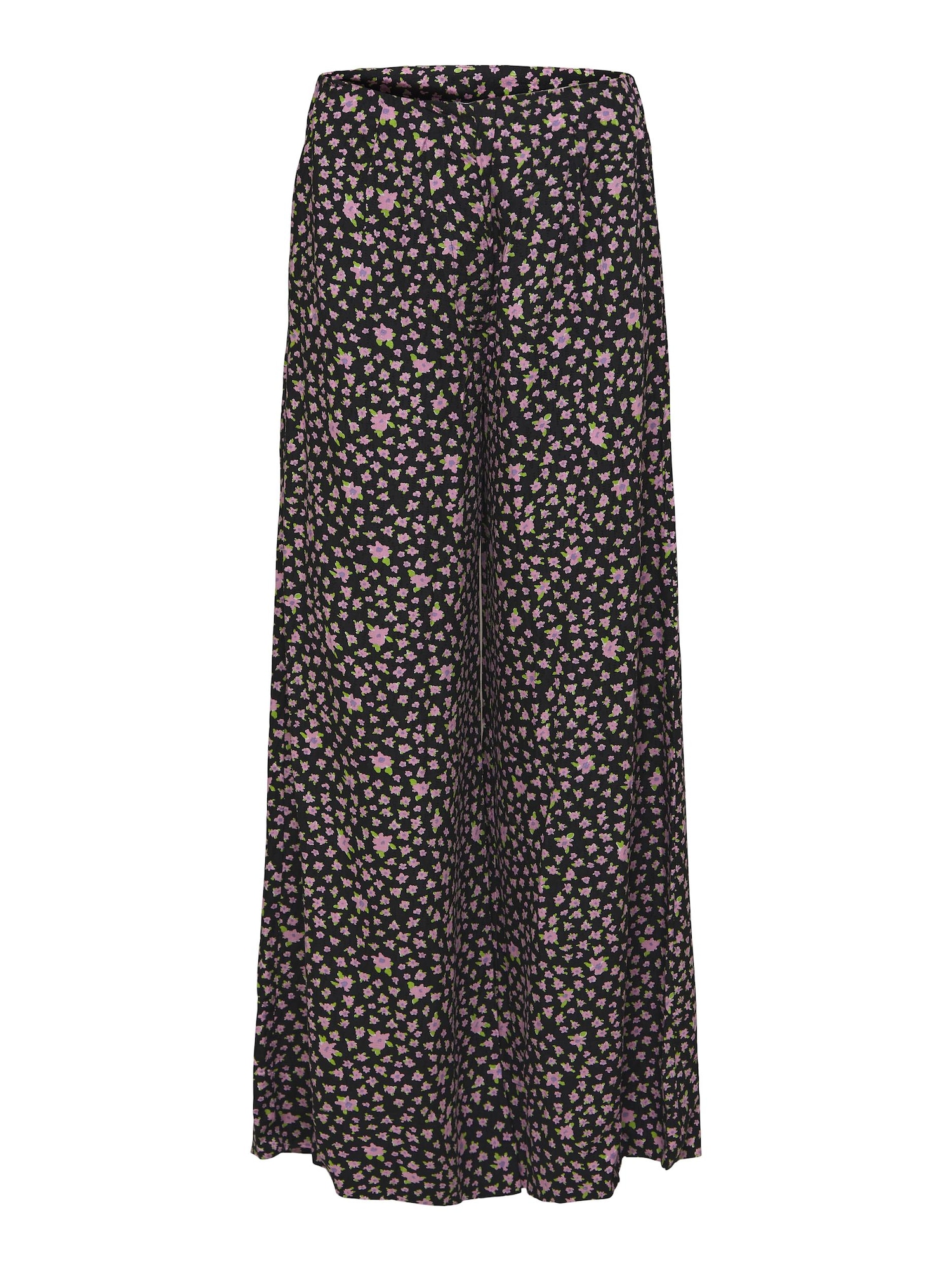 SELECTED FEMME Hlače 'JUDITA'  zelena / lila / črna
