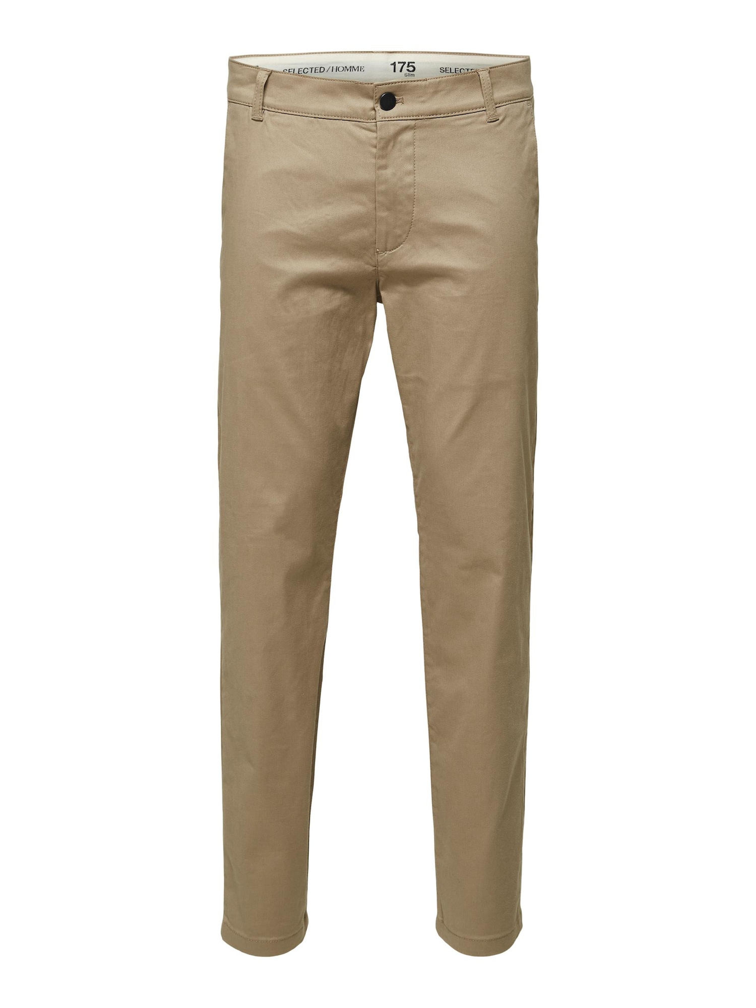 SELECTED HOMME Chino hlače 'Buckley'  temno bež