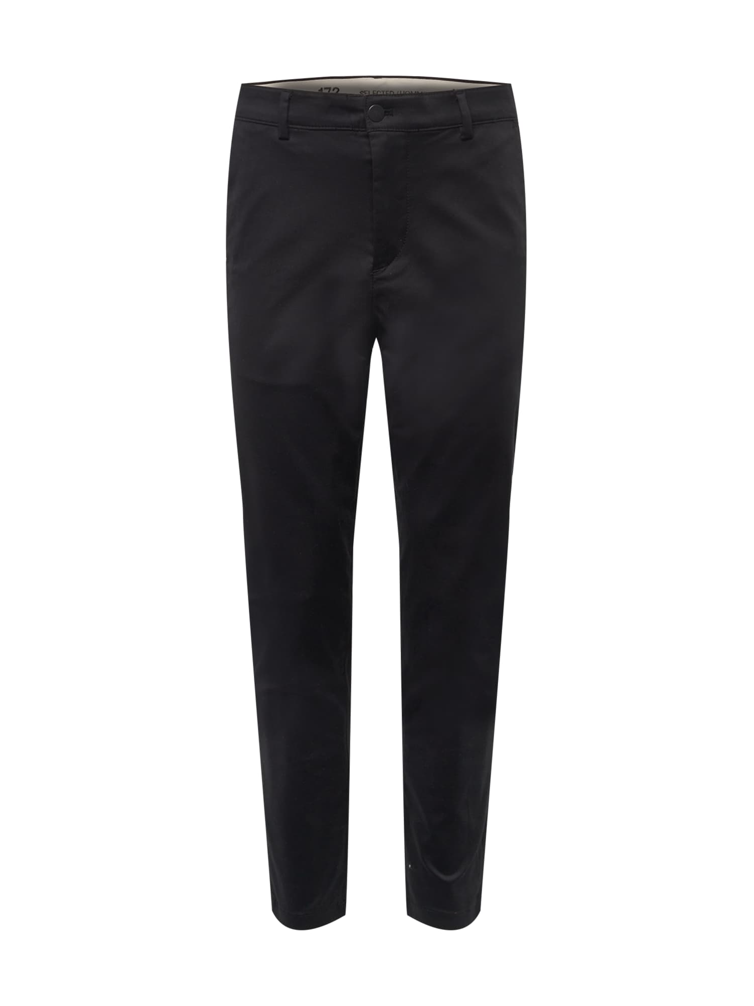 SELECTED HOMME Chino hlače 'REPTON'  črna