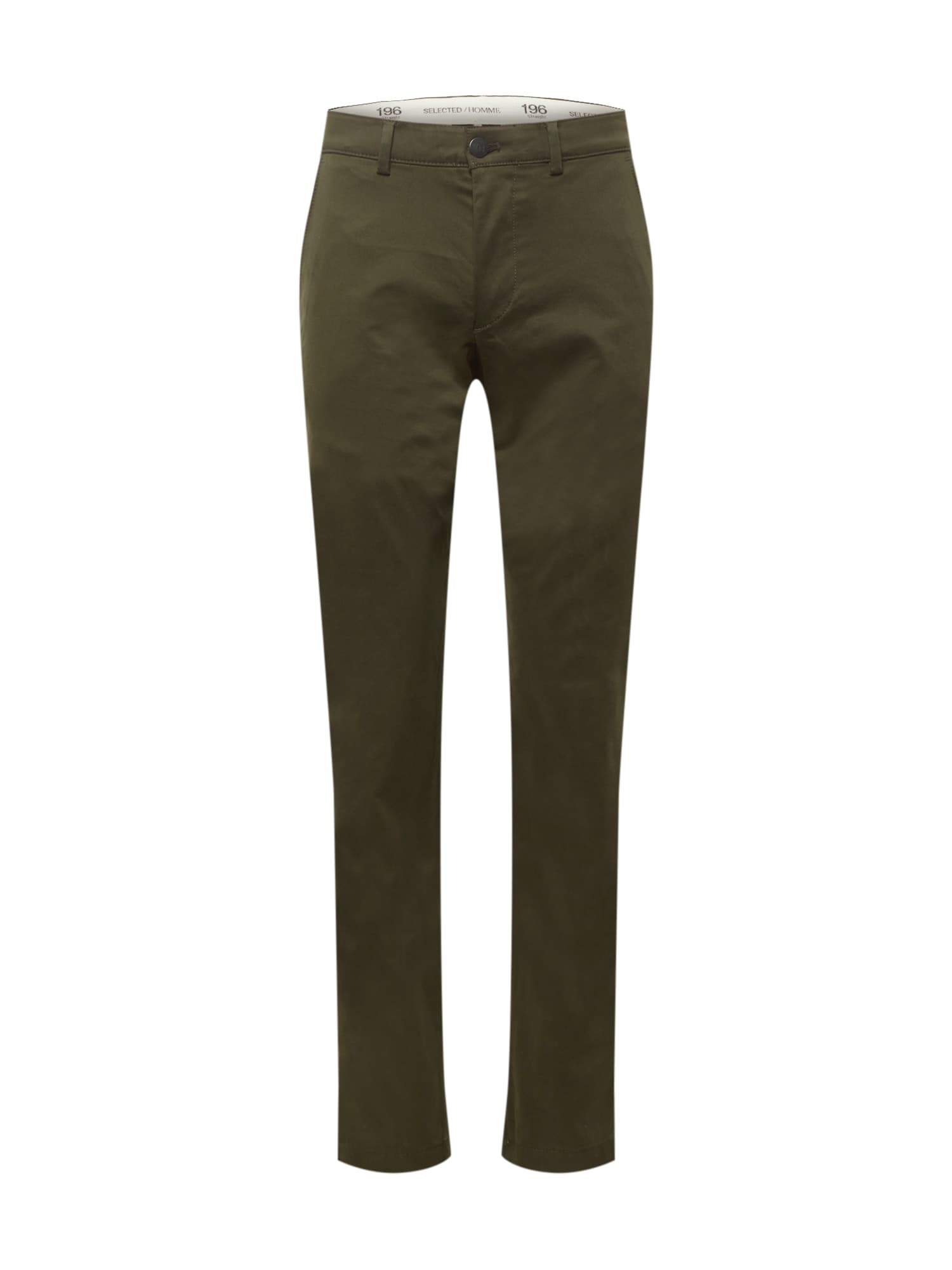 SELECTED HOMME Chino hlače 'Stoke'  oliva