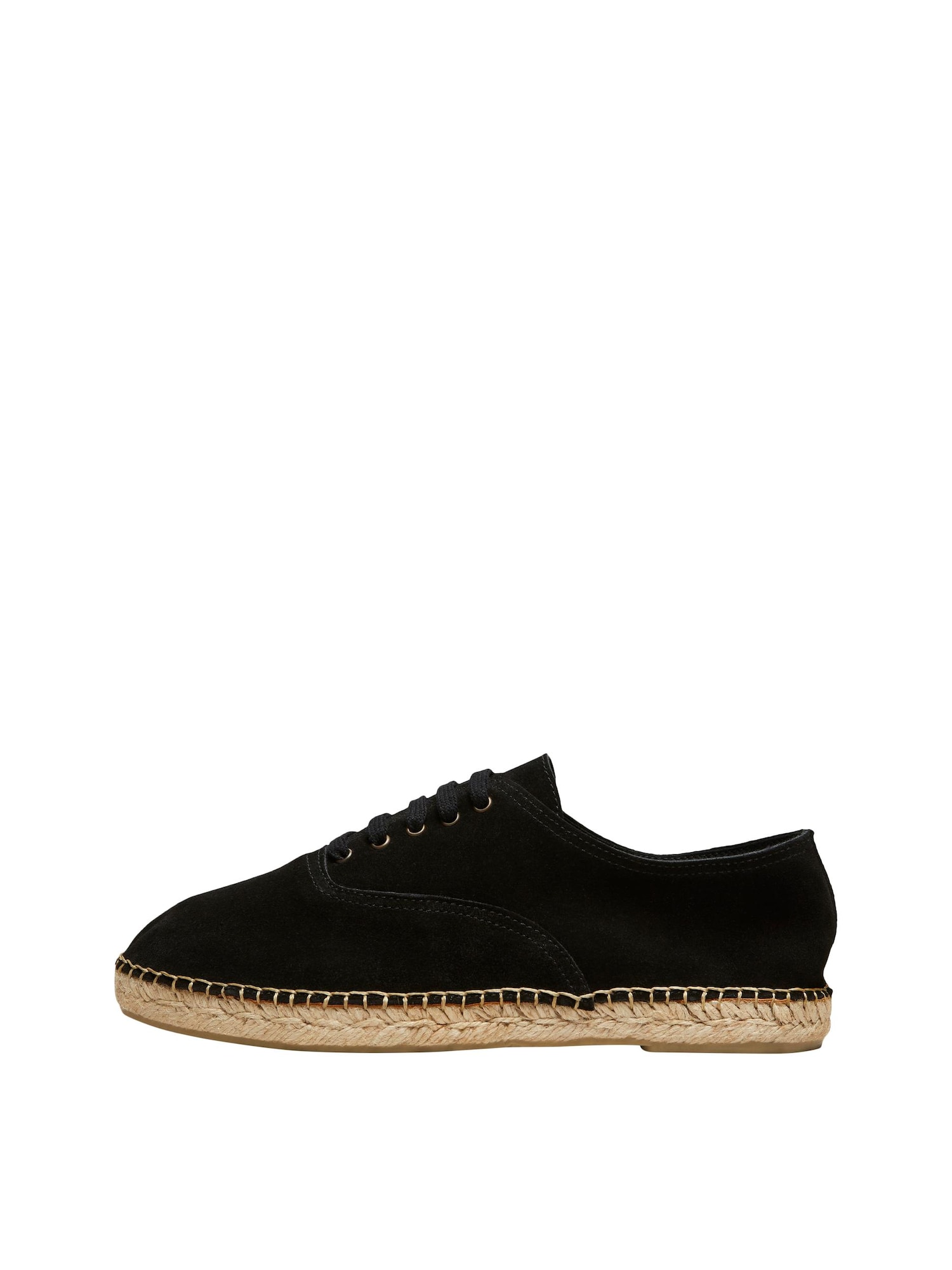 SELECTED HOMME Espadrile 'Ajo'  črna