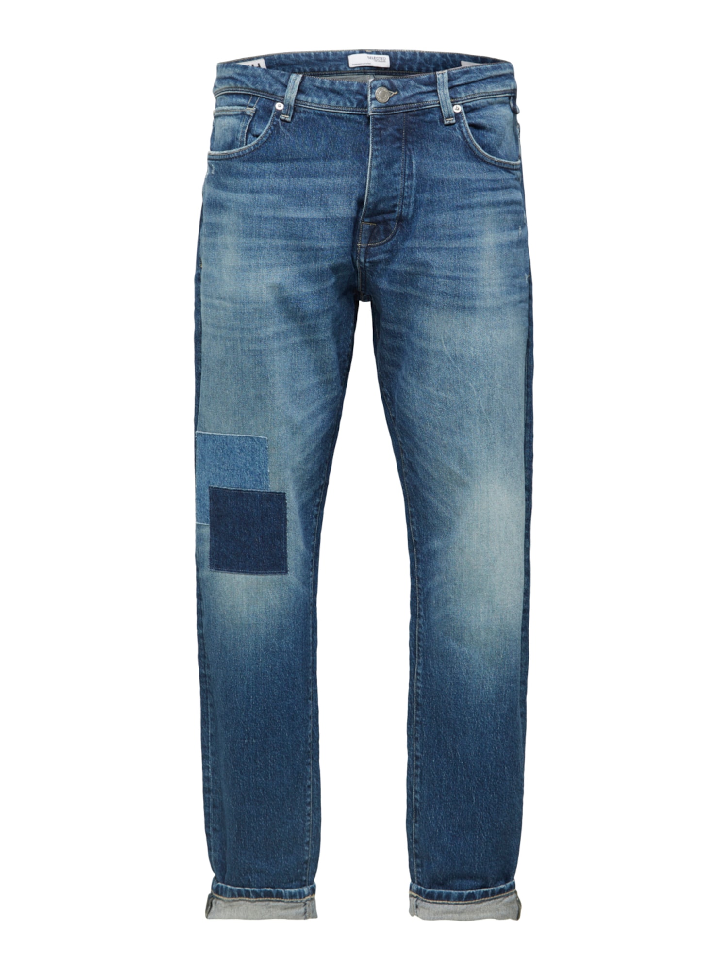 SELECTED HOMME Kavbojke 'Aldu'  mornarska / moder denim