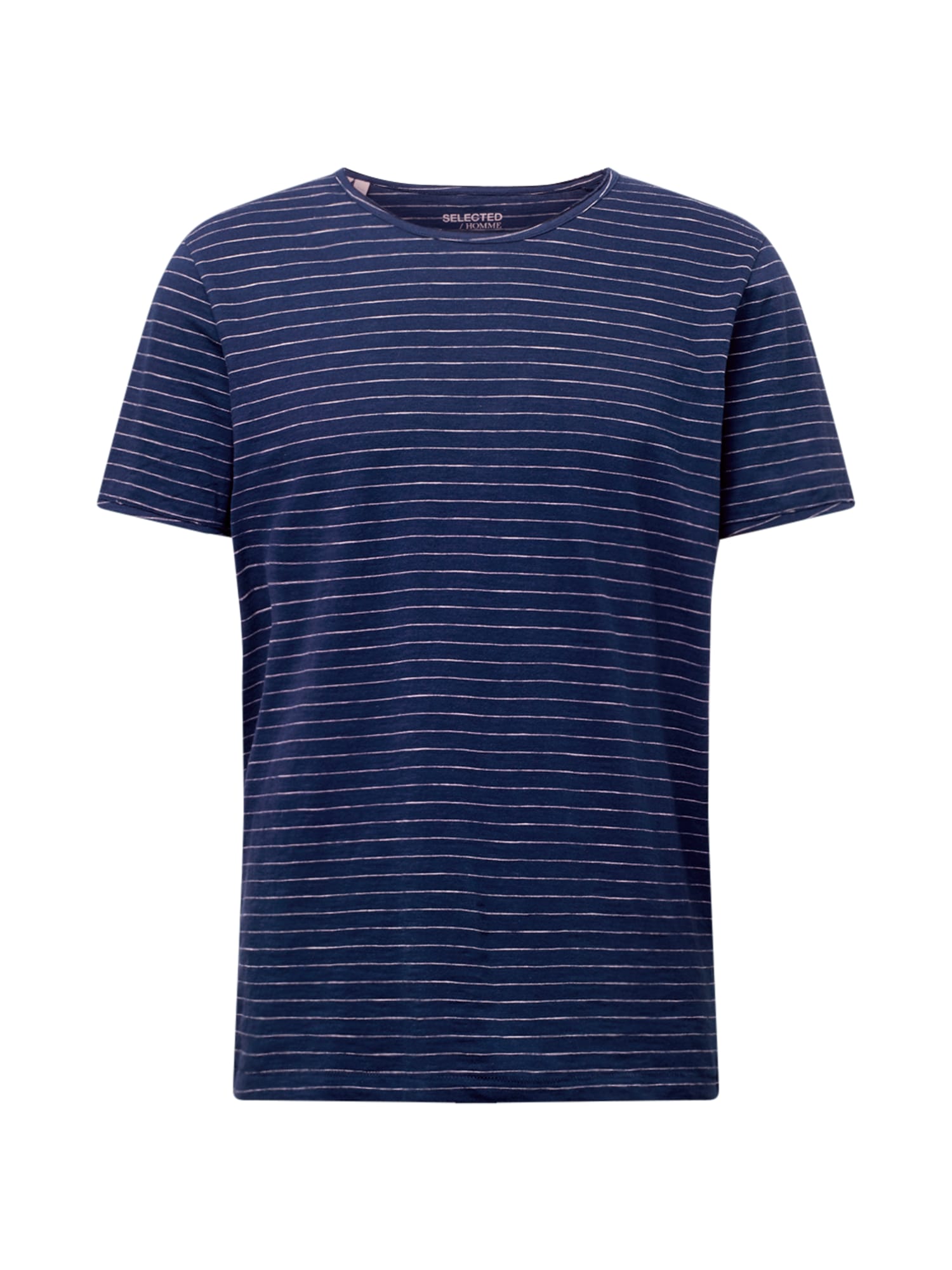 SELECTED HOMME Majica 'Morgan'  mornarska / bela