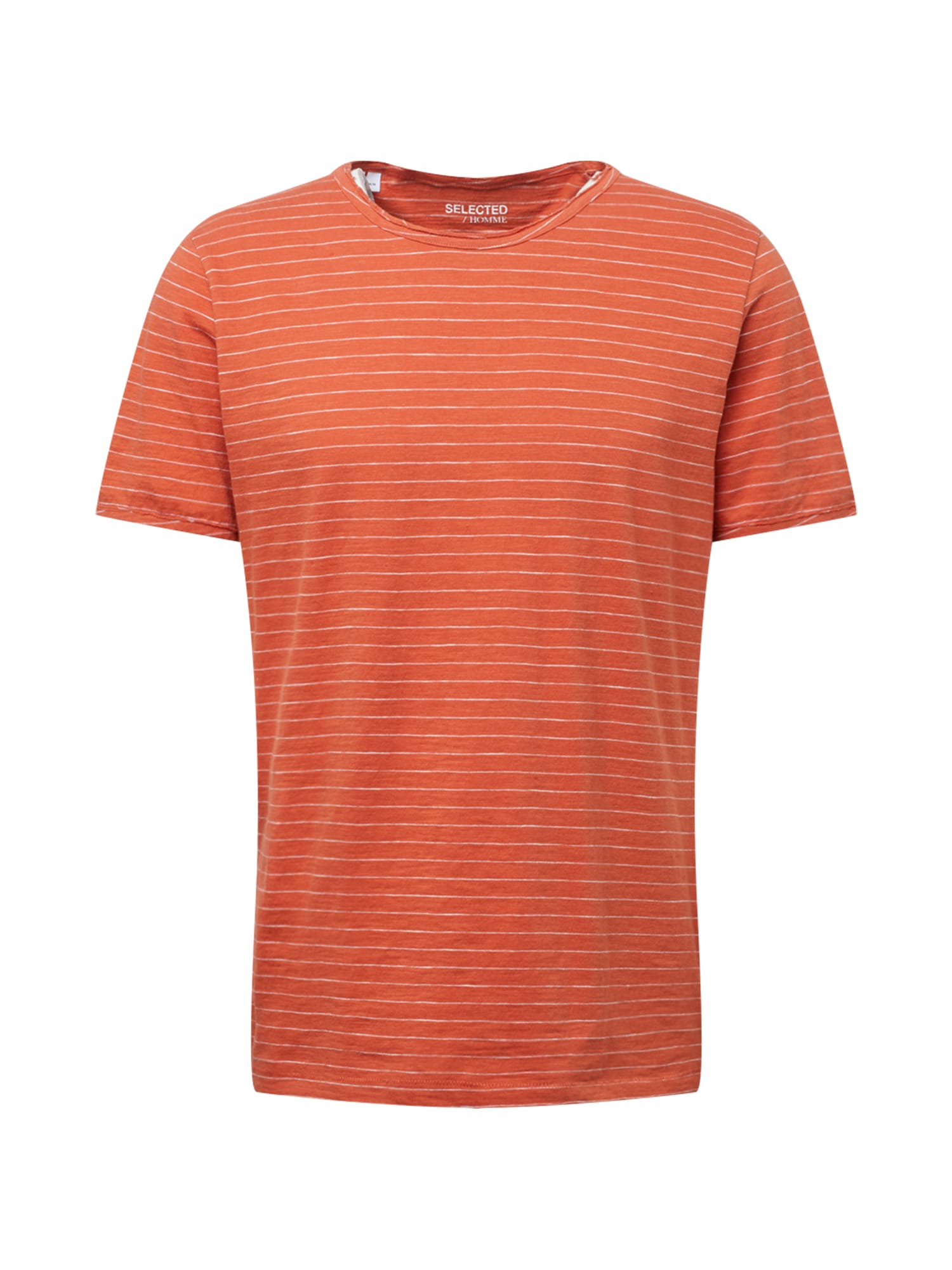 SELECTED HOMME Majica 'Morgan'  rjasto rdeča / bela