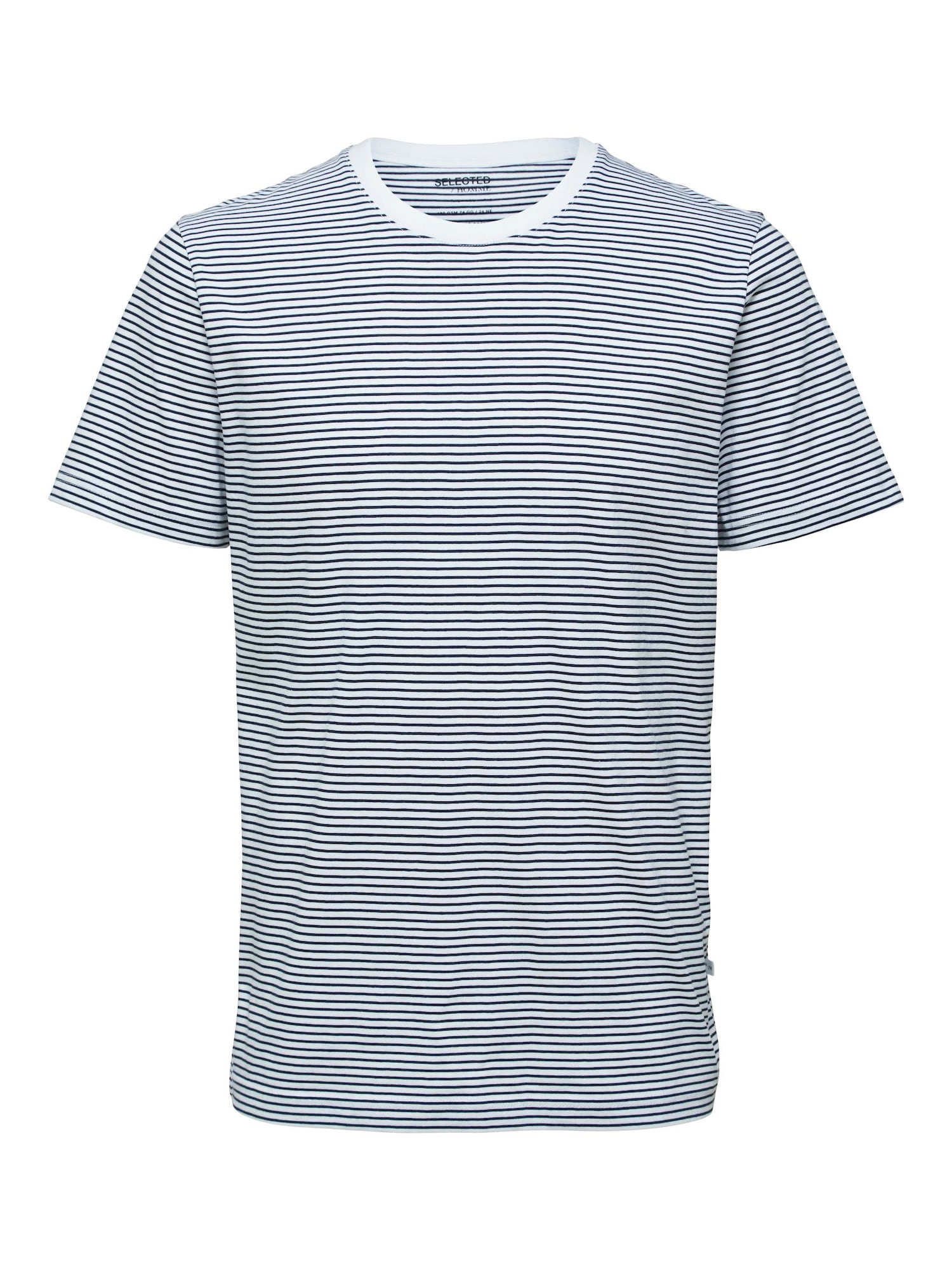 SELECTED HOMME Majica 'Norman'  mornarska / bela