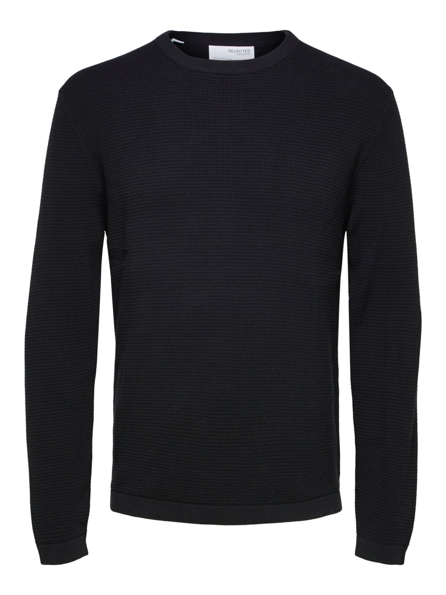 SELECTED HOMME Pulover 'Rocks'  črna