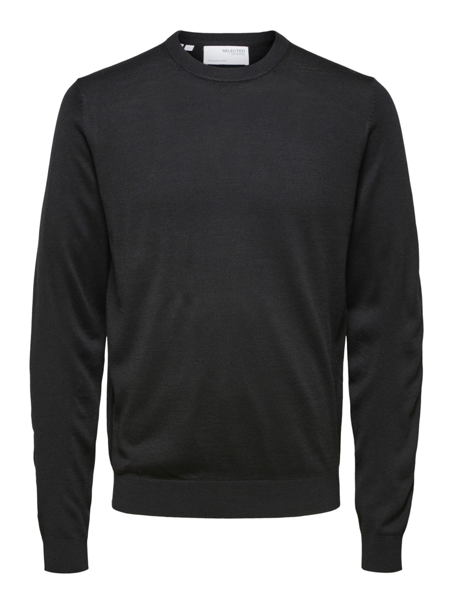 SELECTED HOMME Pulover 'Town'  črna