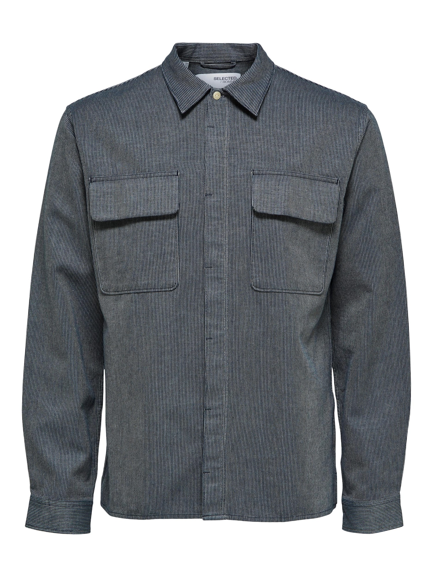 SELECTED HOMME Srajca 'ANKER'  nočno modra / bela