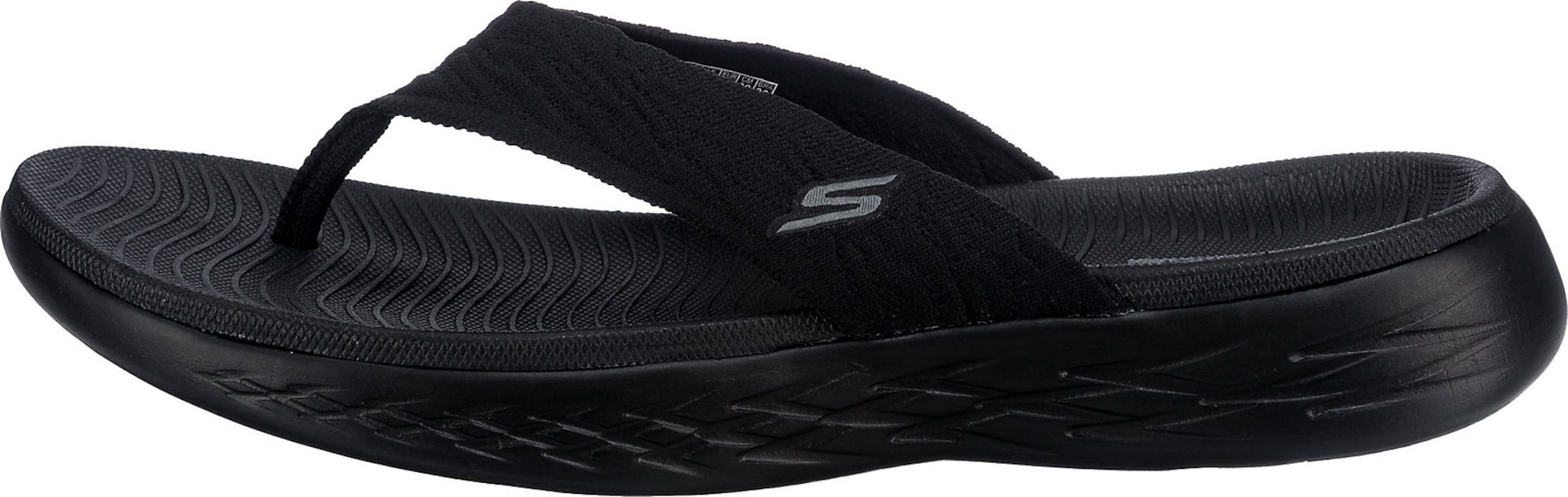 SKECHERS Japonke  črna