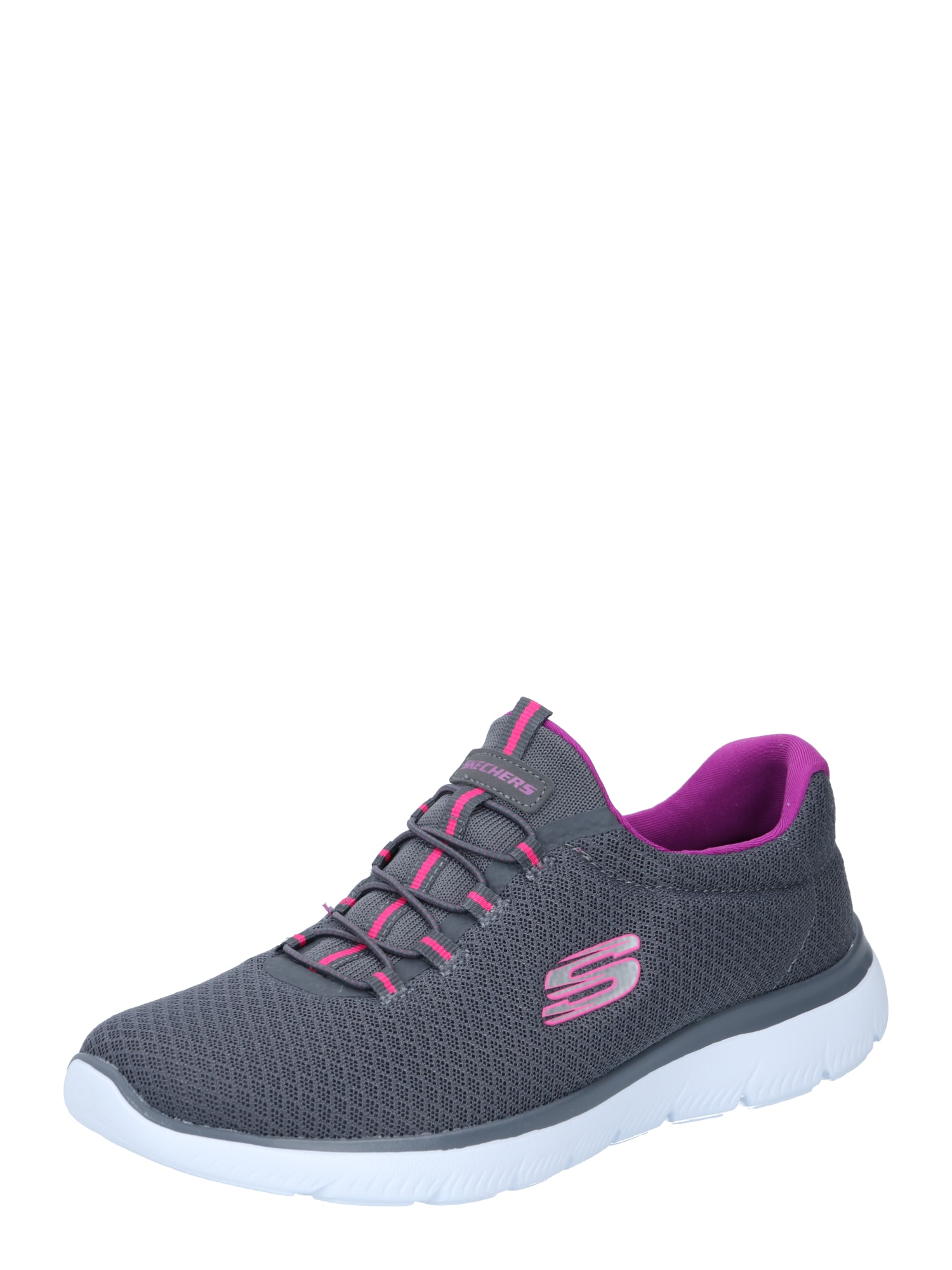 SKECHERS Natikač 'Summits'  temno siva / lila