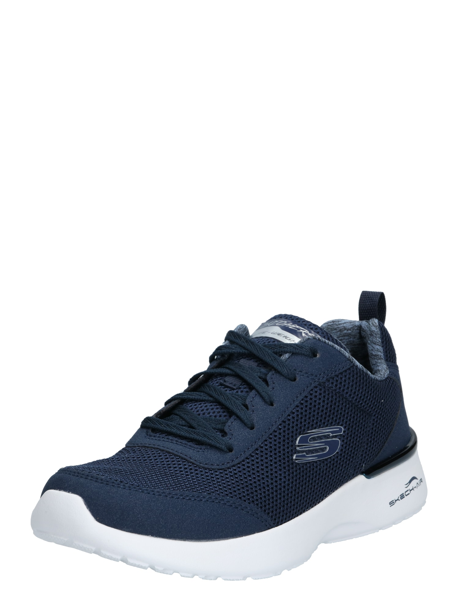 SKECHERS Nizke superge  mornarska / bela